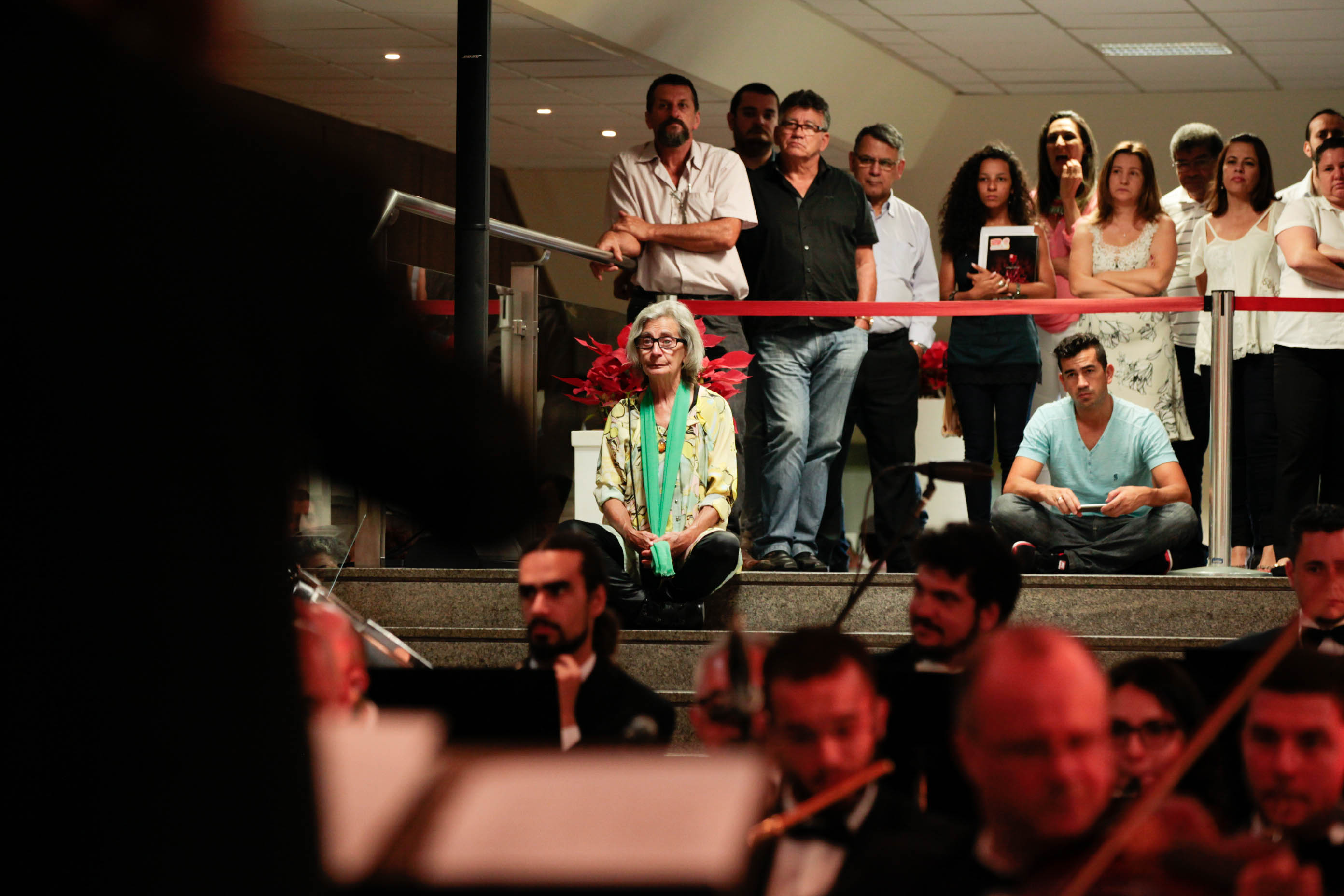 Apresentação da Orquestra Sinfônica de Santa Catarina. Foto: Daniella Coriolano