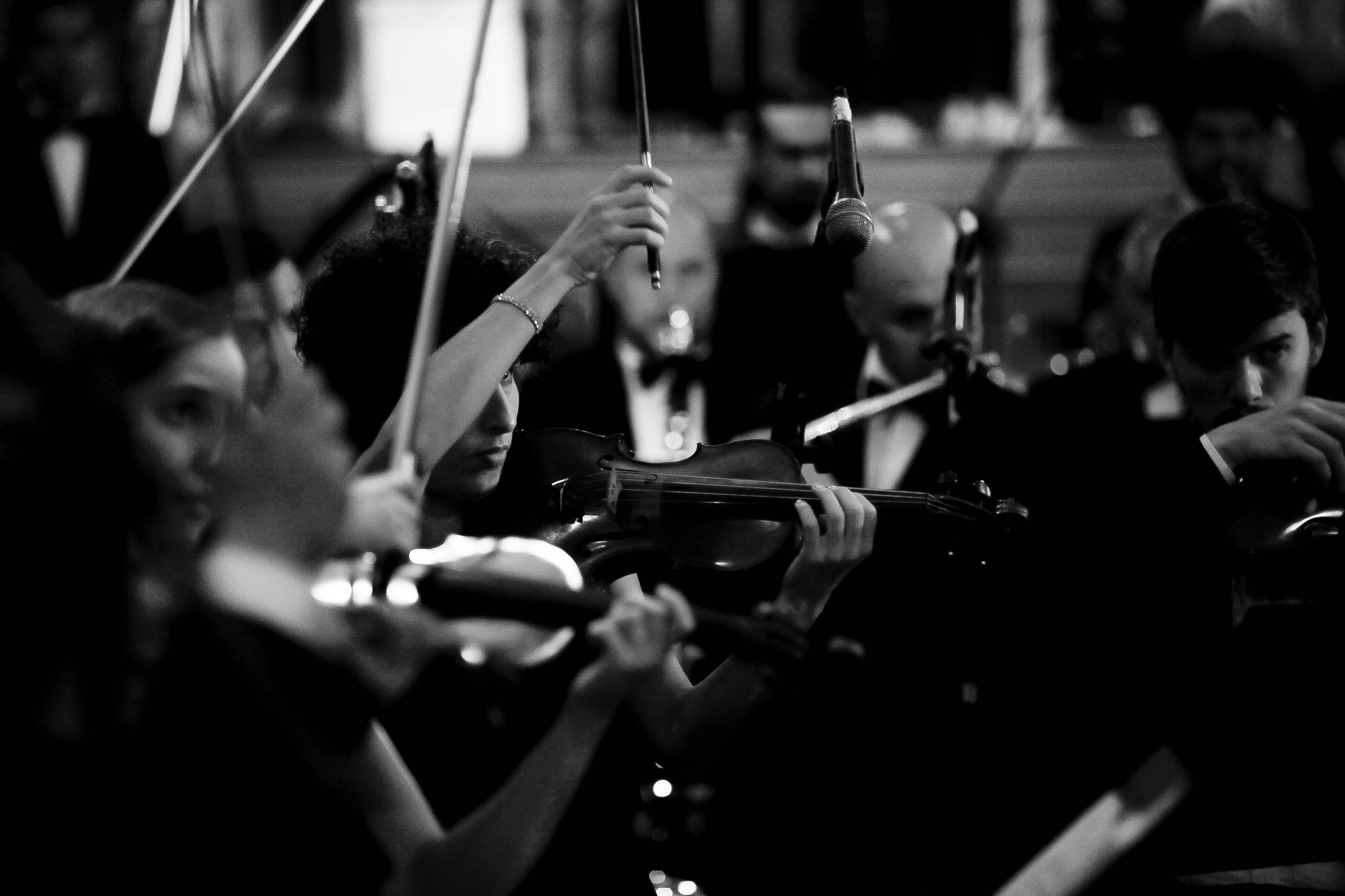 Apresentação da Orquestra Sinfônica de Santa Catarina. Foto: Daniella Coriolano