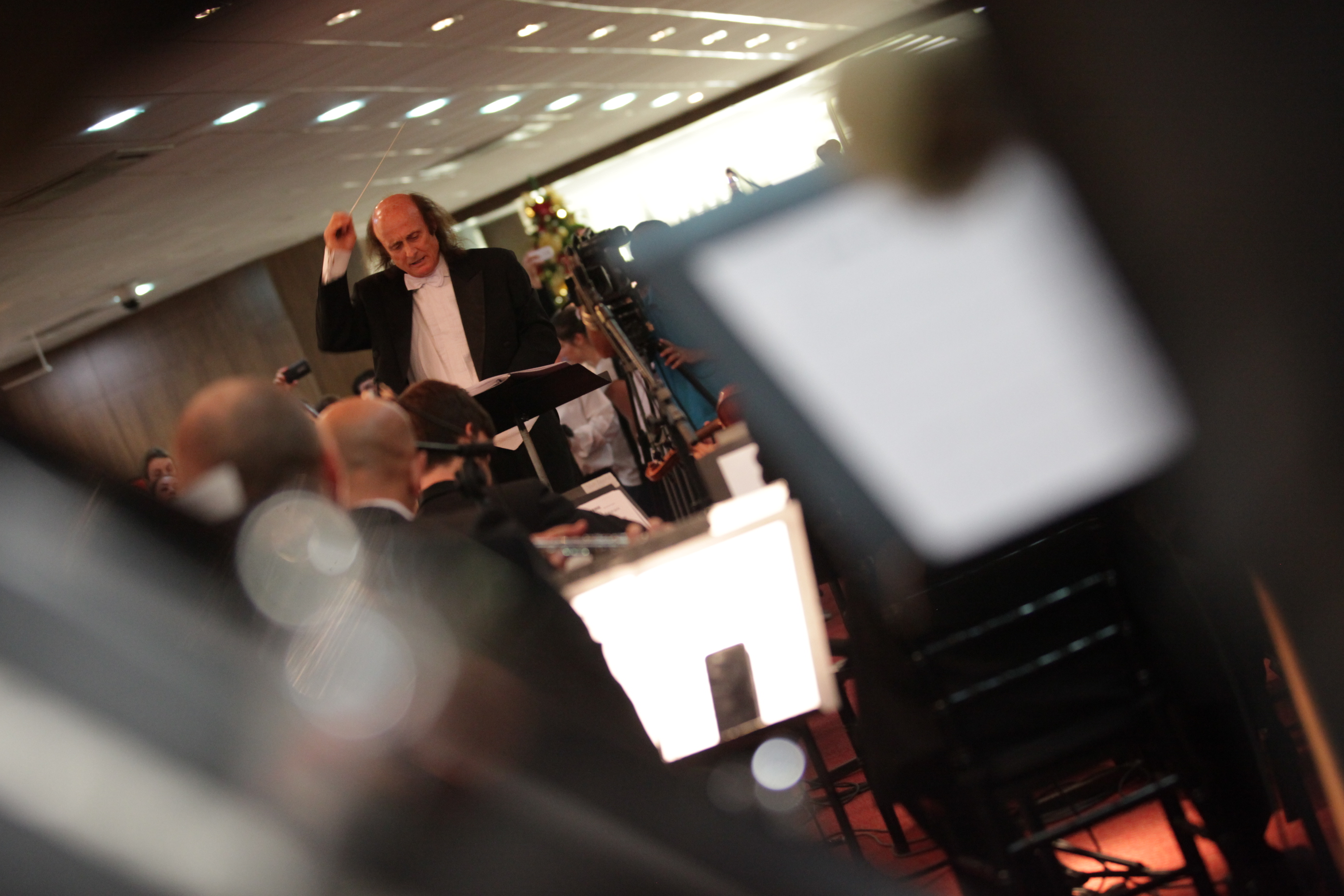 Apresentação da Orquestra Sinfônica de Santa Catarina. Foto: Fábio Queiroz.