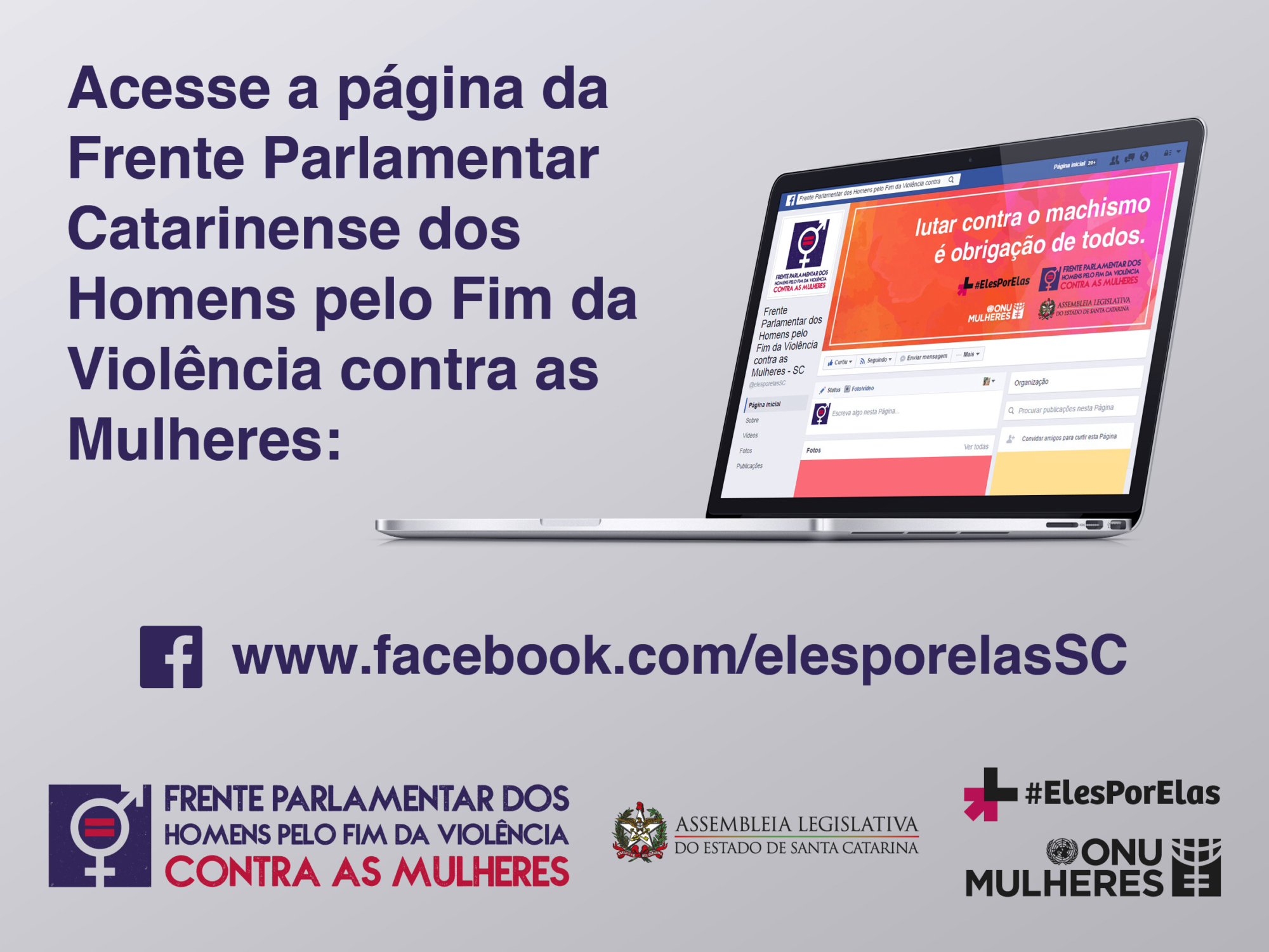 Mobilização dos homens pede fim da violência contra a mulher