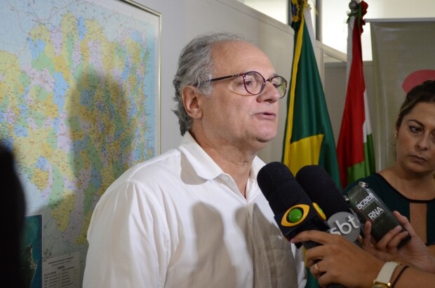 Secretário Vicente Caropreso. FOTO: Robson Valverde/SES