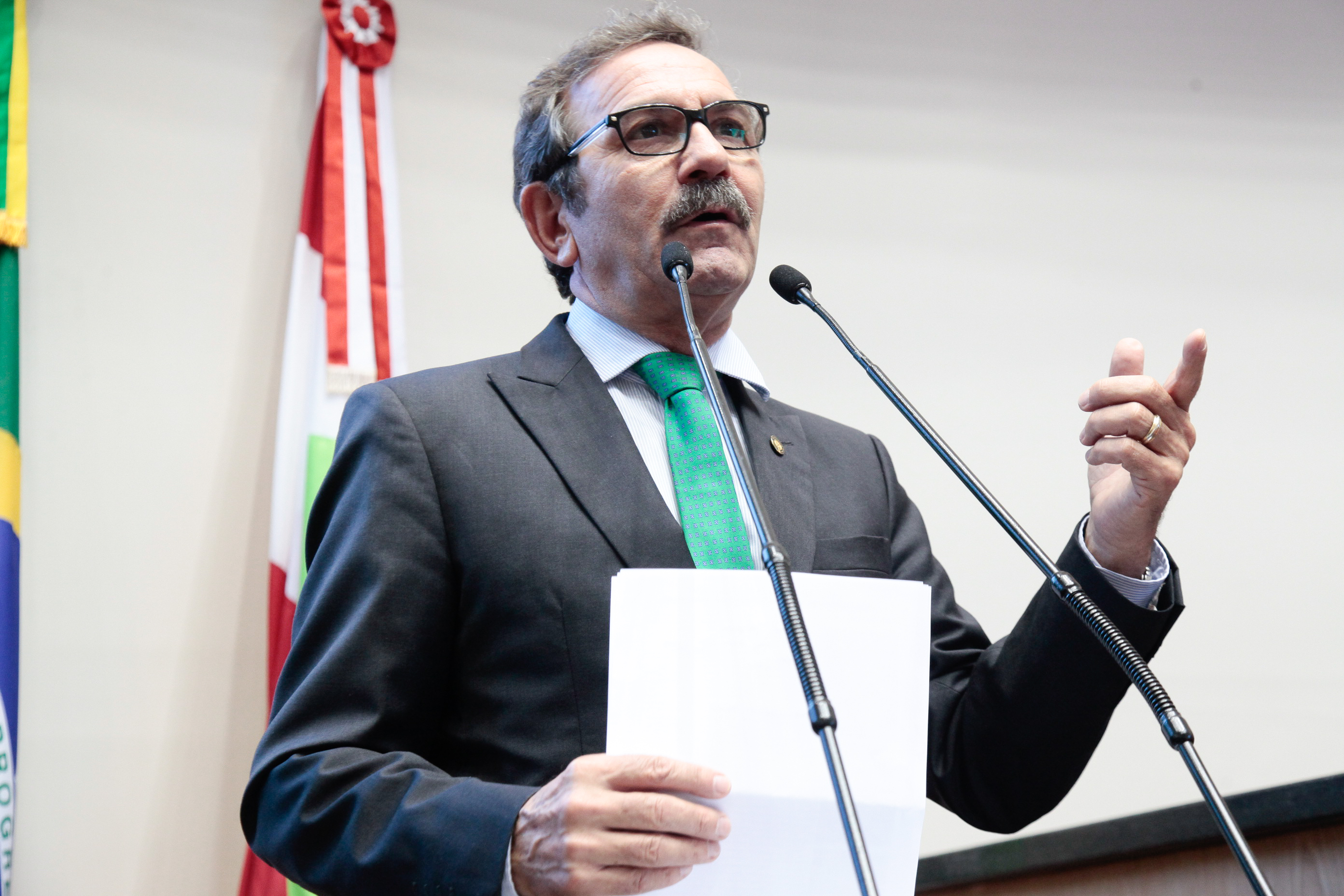 Sessão Ordinária. Deputado Serafim Venzon (PSDB) .