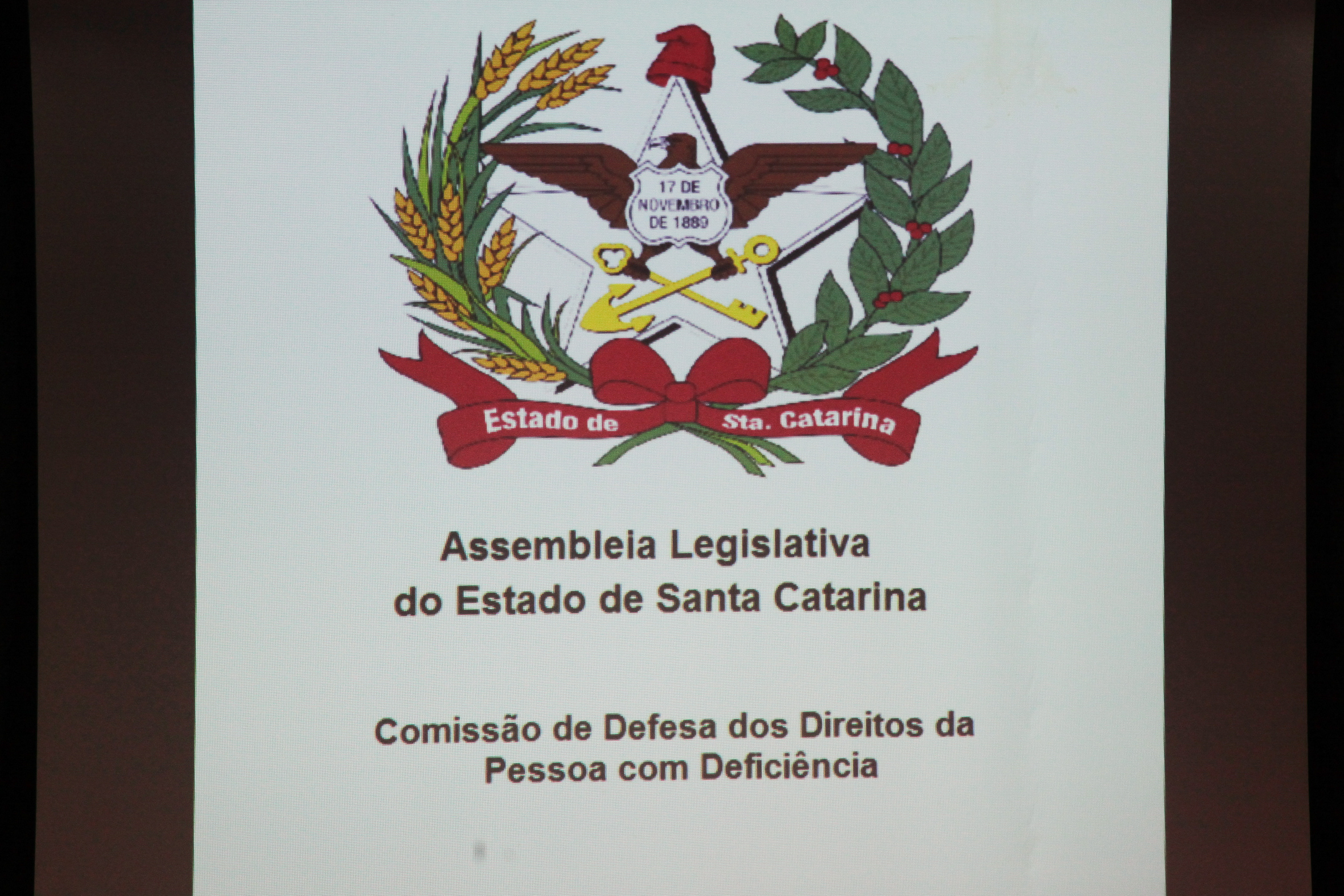 Instalação da Comissão de Defesa dos Diretos da Pessoa com Deficiência