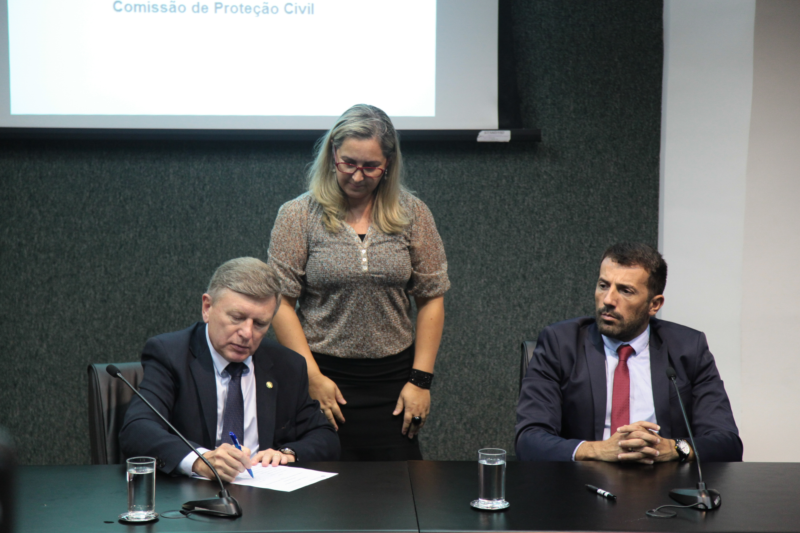 Instalação da Comissão de Proteção Civil.