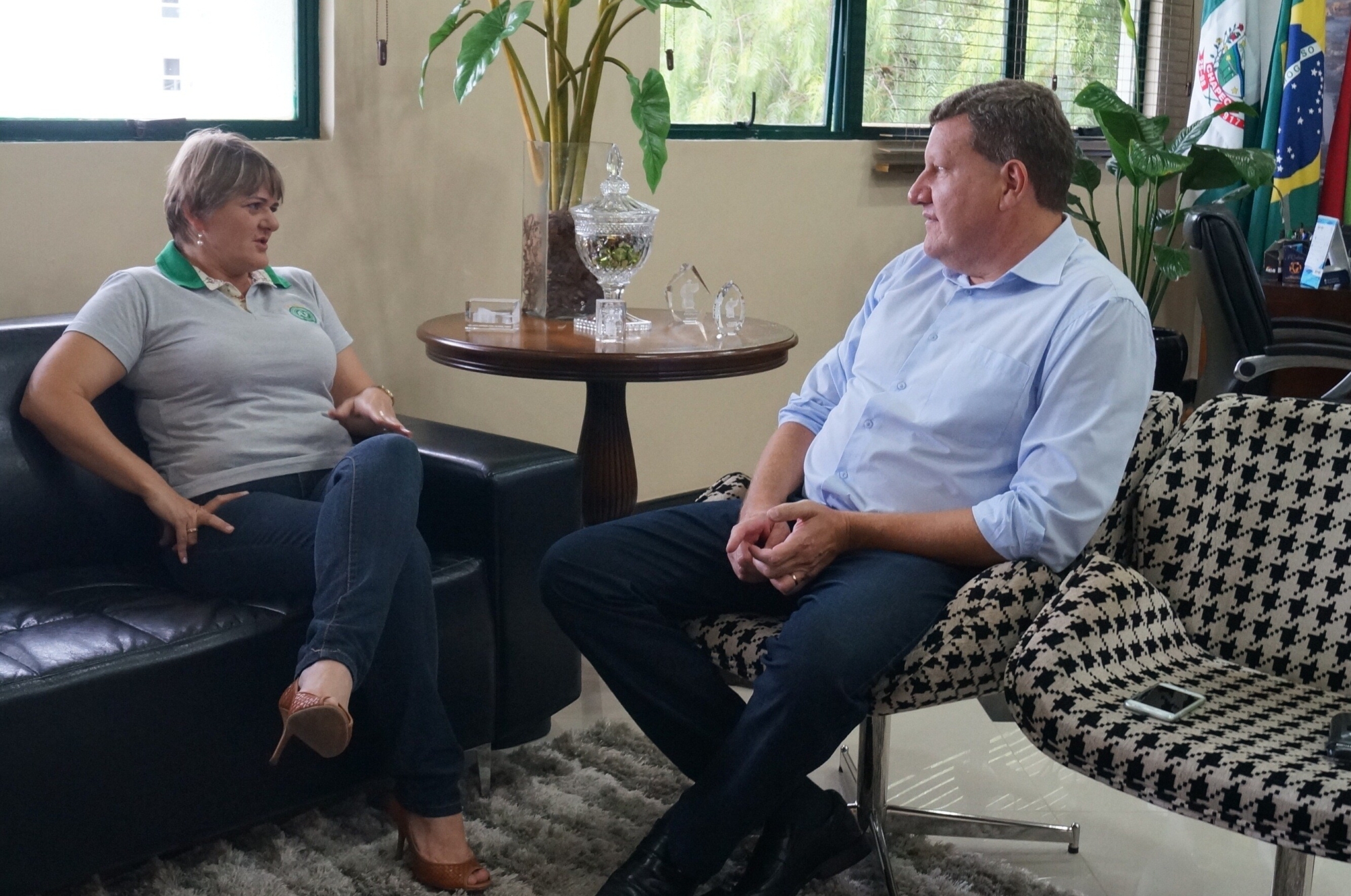 Em reunião com prefeito, deputada Luciane pauta os principais temas de Chapecó