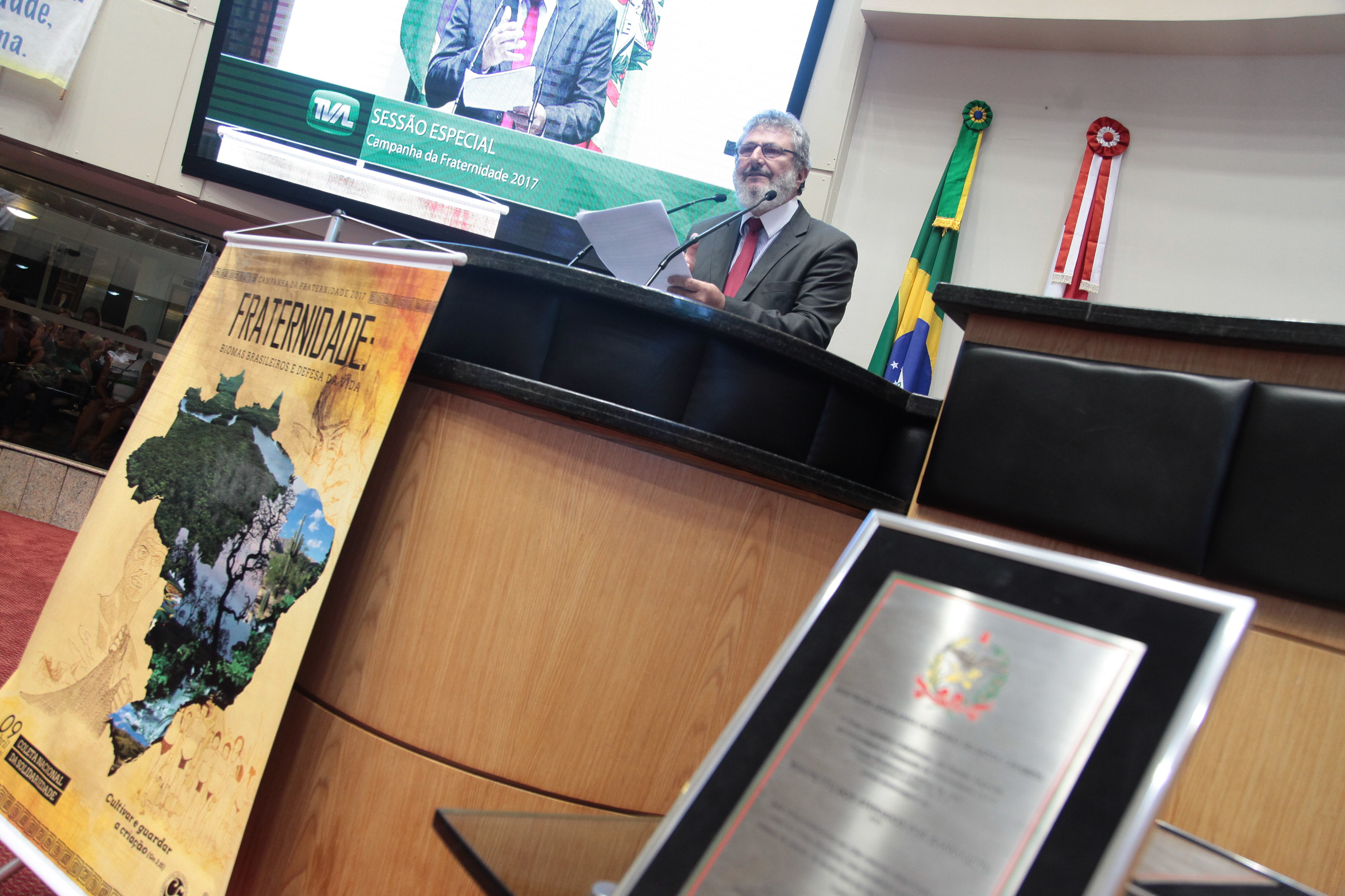 Sessão Especial - Campanha da Fraternidade 2017.