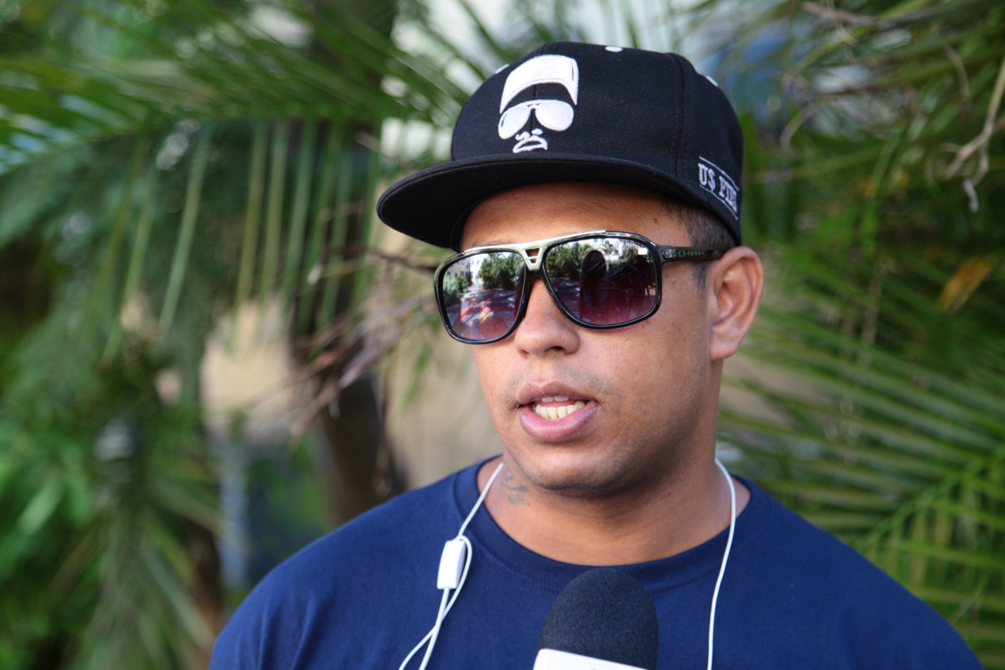 MC Komay, idealizador do mutirão