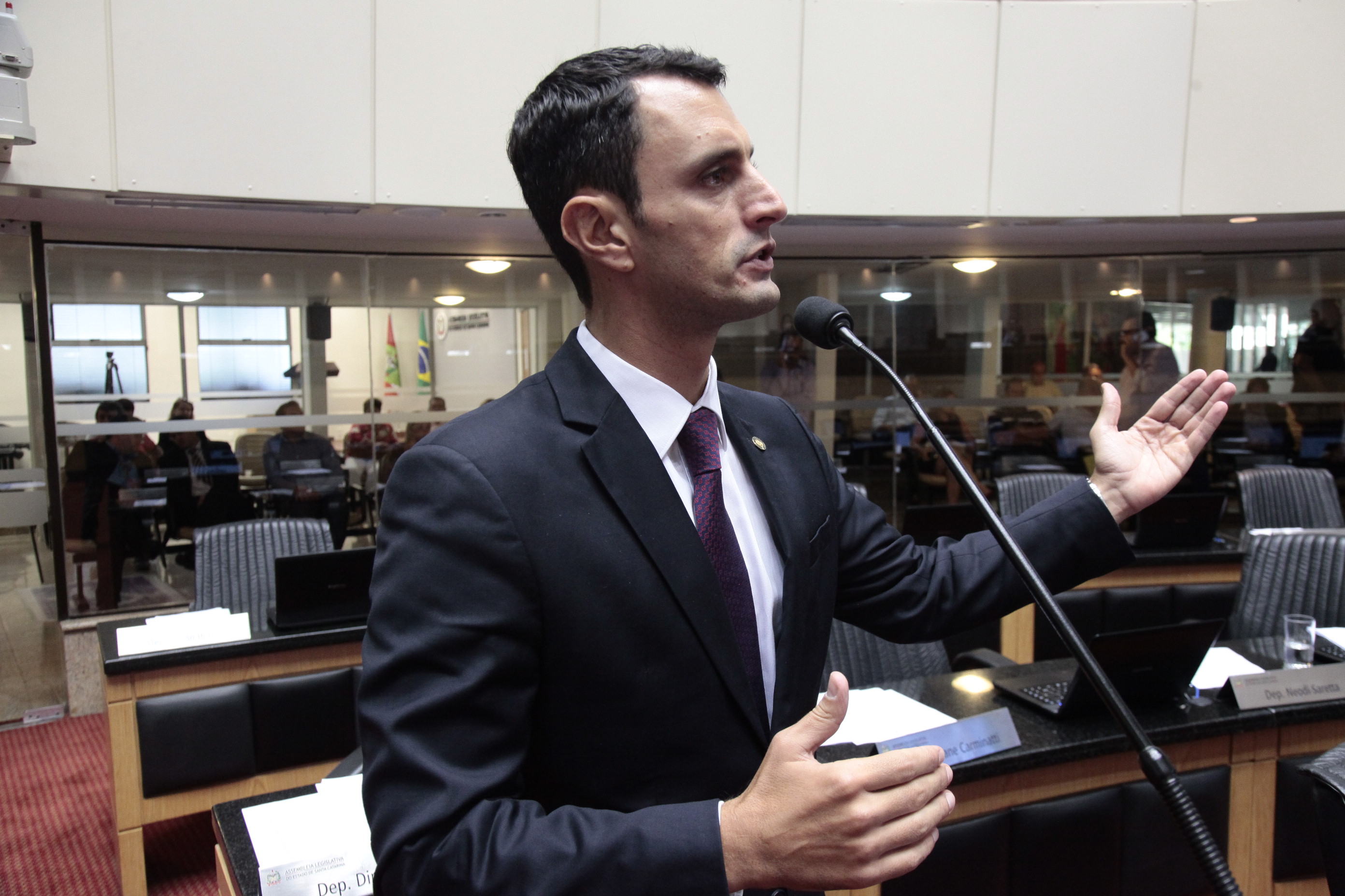 Sessão Plenária. Deputado João Amin (PP)