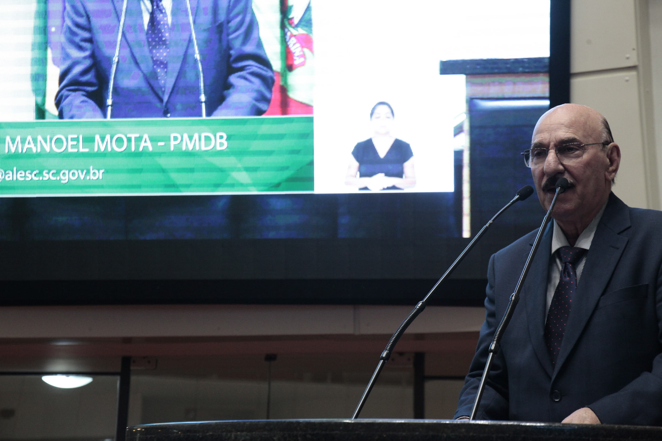 Sessão Plenária. Deputado Manoel Mota (PMDB)