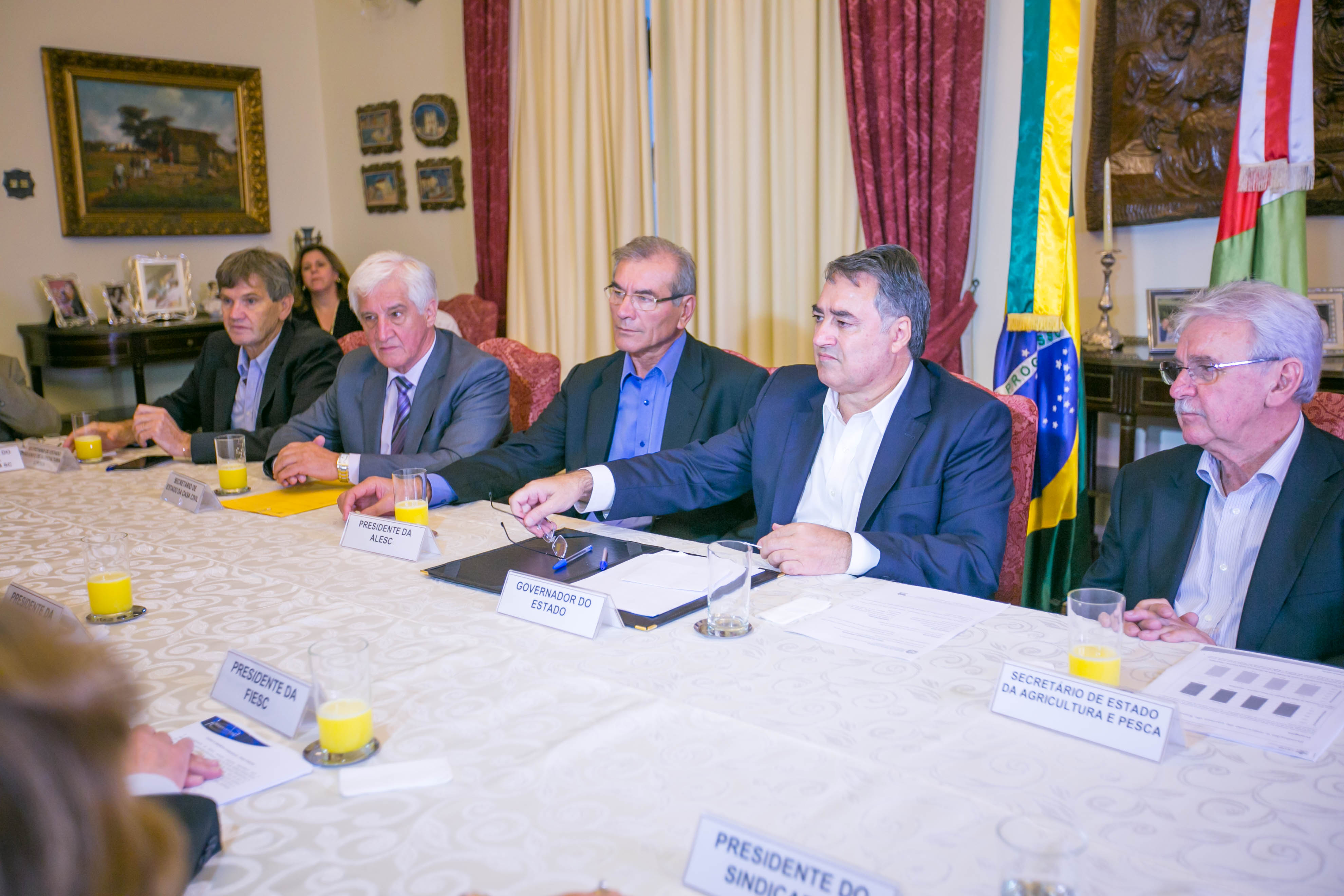 Reunião na Casa da Agronômica