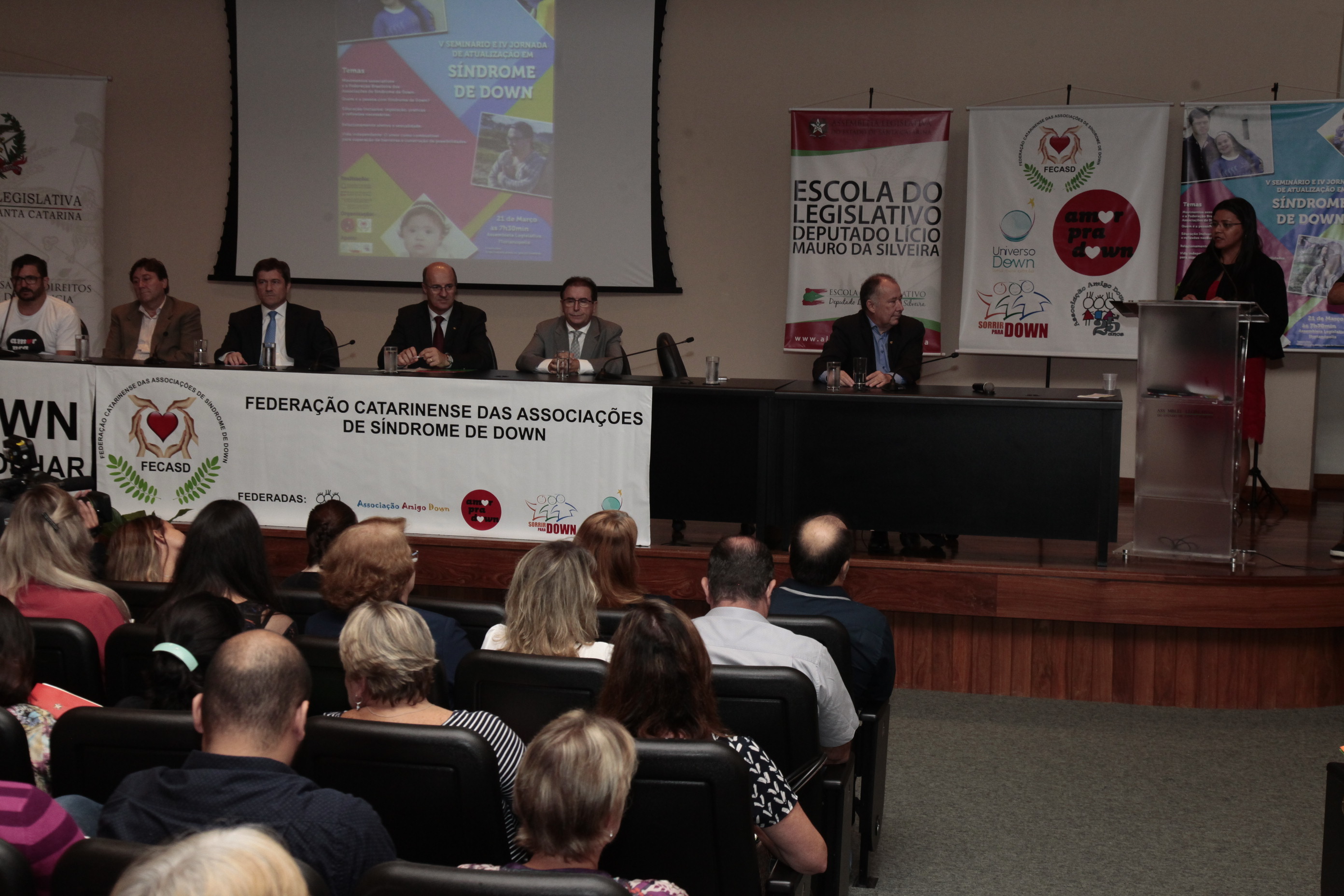 Quinto Seminário e Quarta Jornada Catarinense Sobre Síndrome de Down.