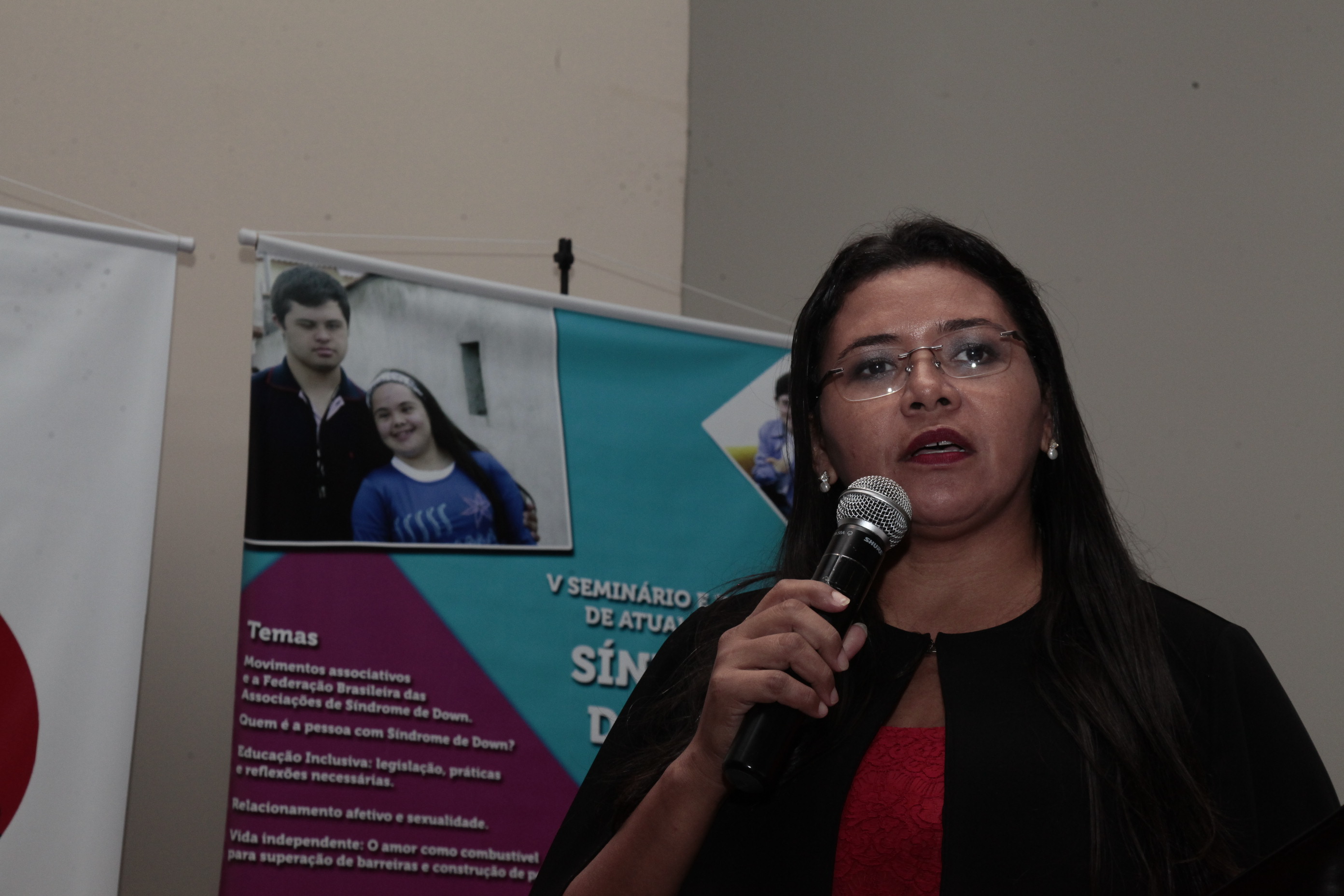 Glauciane Santana. Quinto Seminário e Quarta Jornada Catarinense Sobre Síndrome de Down.