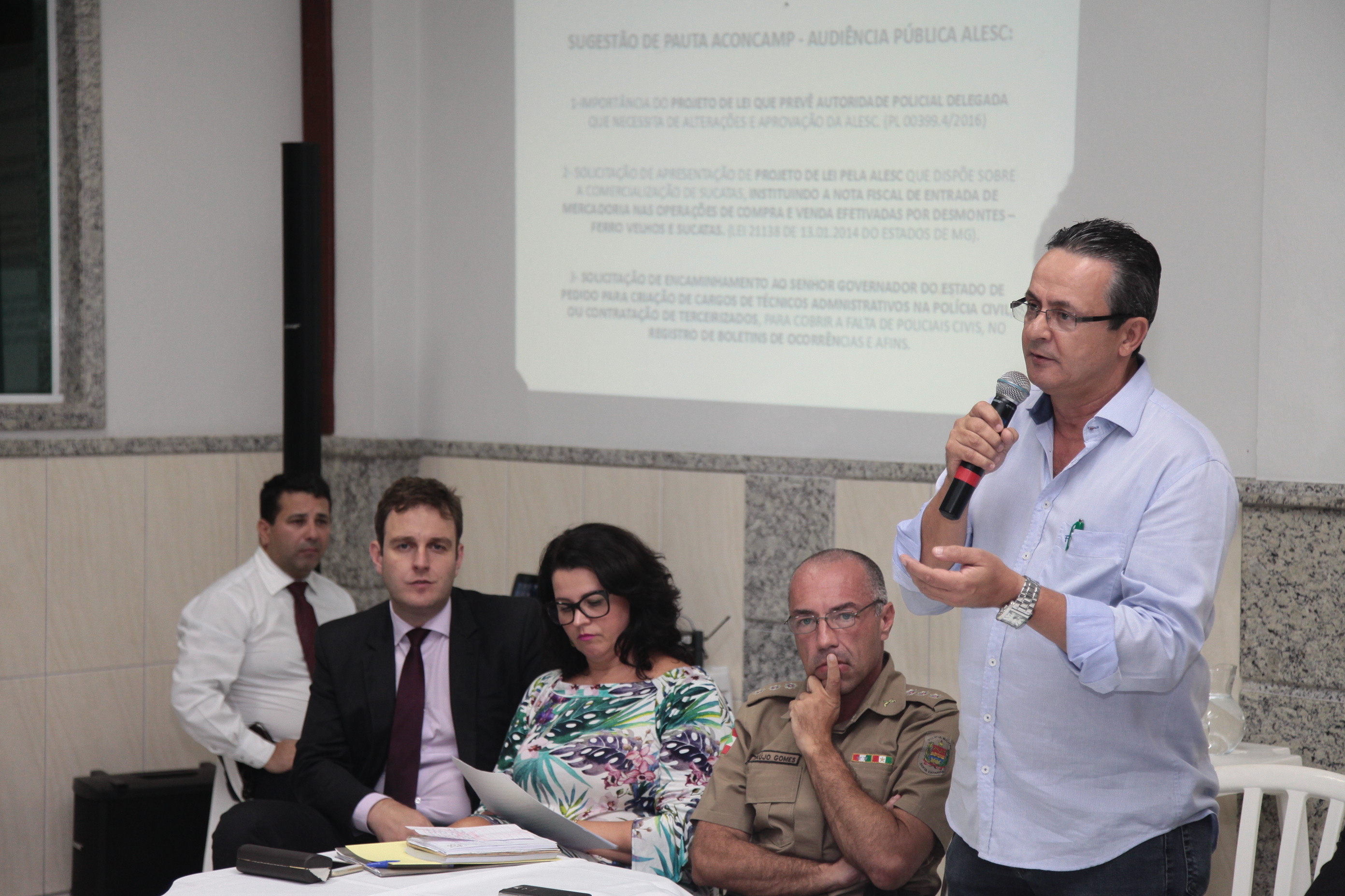 Audiência Pública - Segurança Pública em São José.