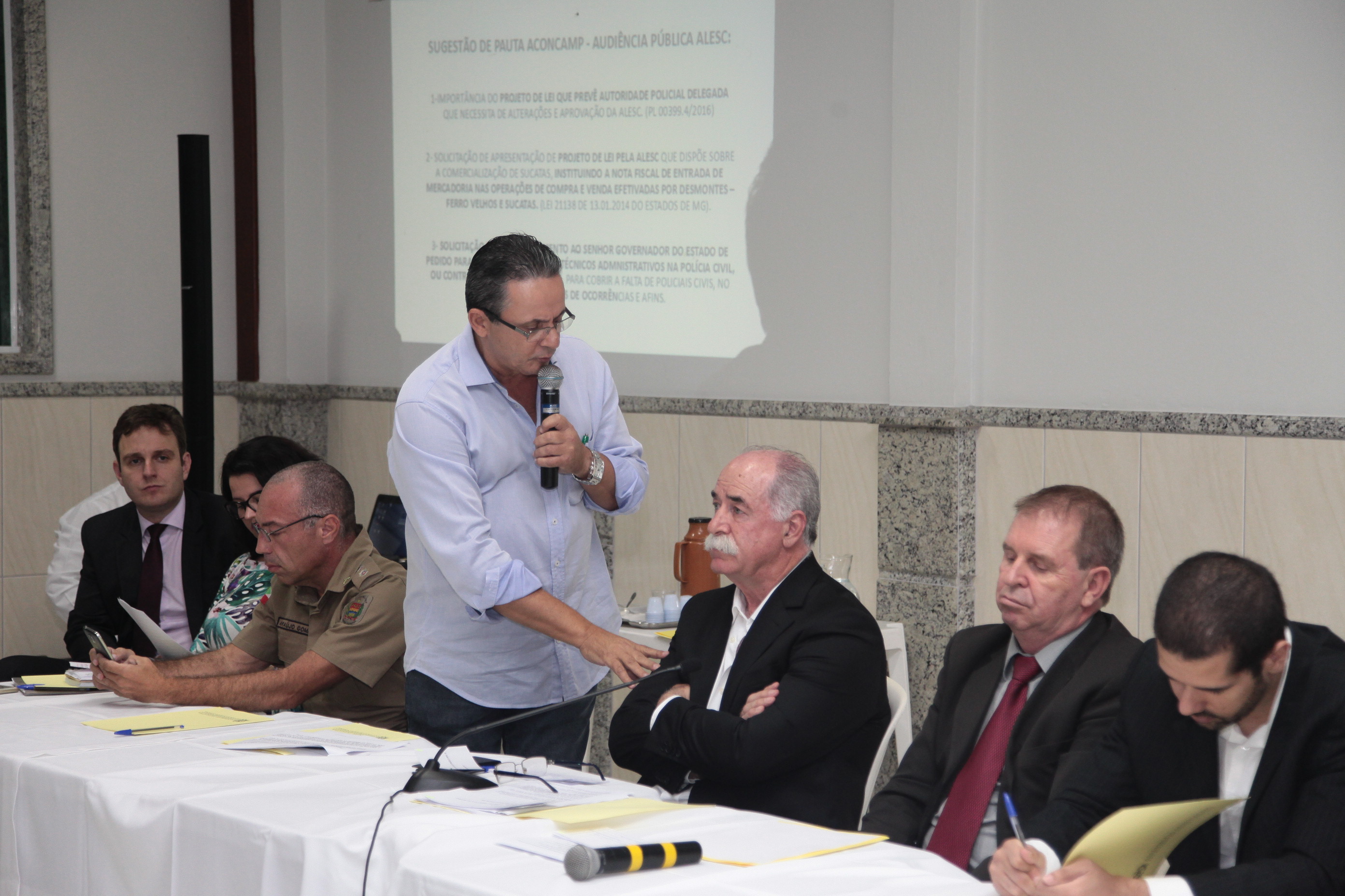 Audiência Pública - Segurança Pública em São José.