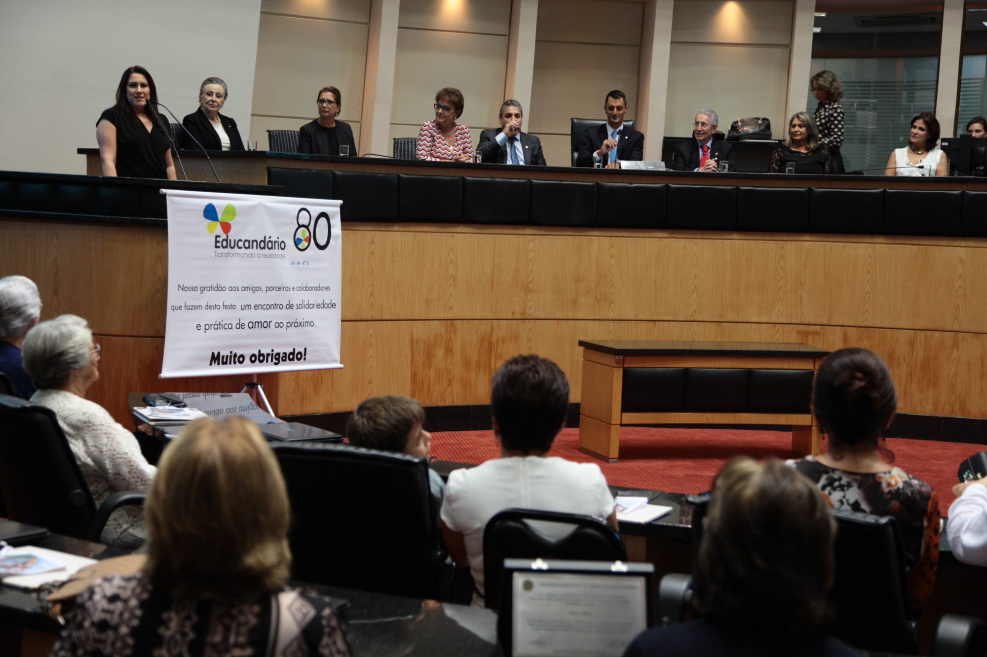 Educandário Santa Catarina recebe homenagem pelos 80 anos de fundação