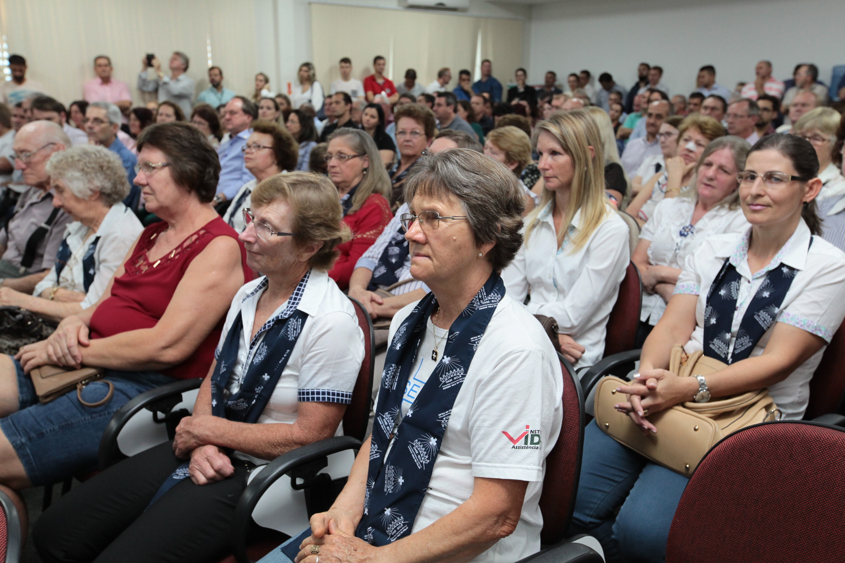 Solenidade de inauguração dos leitos de UTI do Hospital OASE em Timbó.