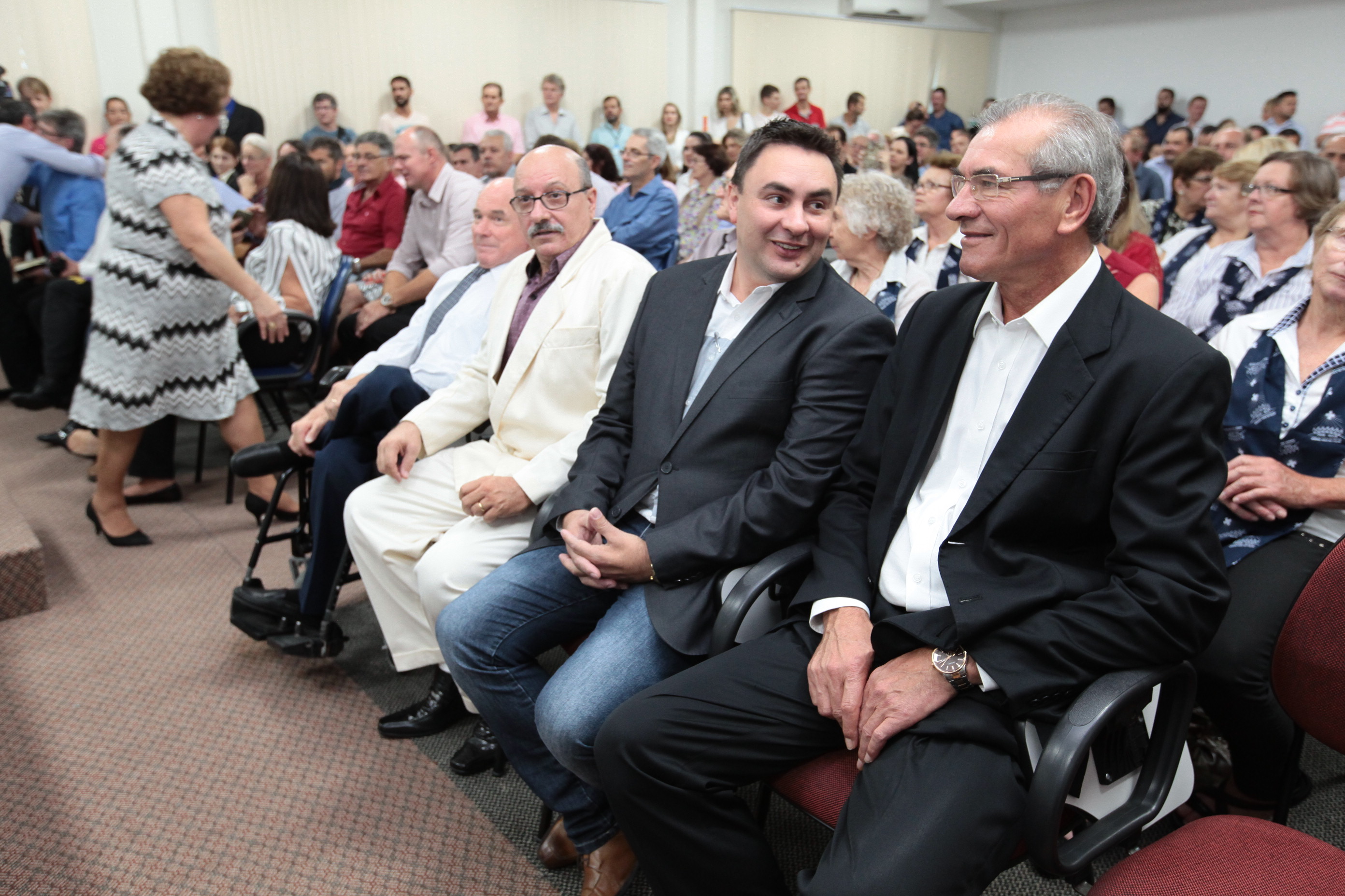 Solenidade de inauguração dos leitos de UTI do Hospital OASE em Timbó.