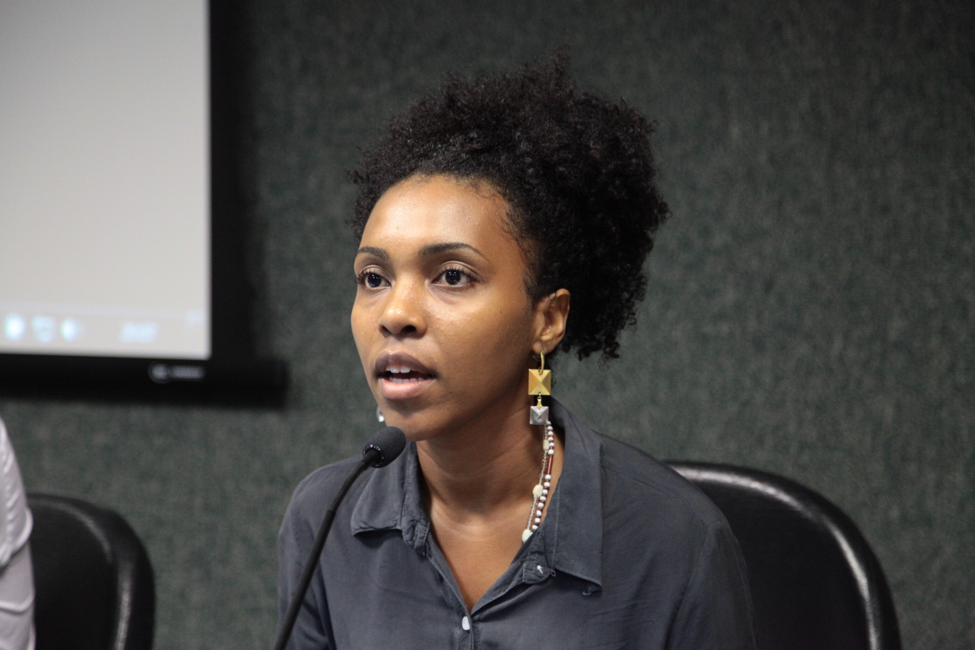 Mathizy Pinheiro, coordenadora do Núcleo Estadual da Articulação Nacional de Psicólogas (os) negras (os) e Pesquisadoras (es) (ANPSINEP)