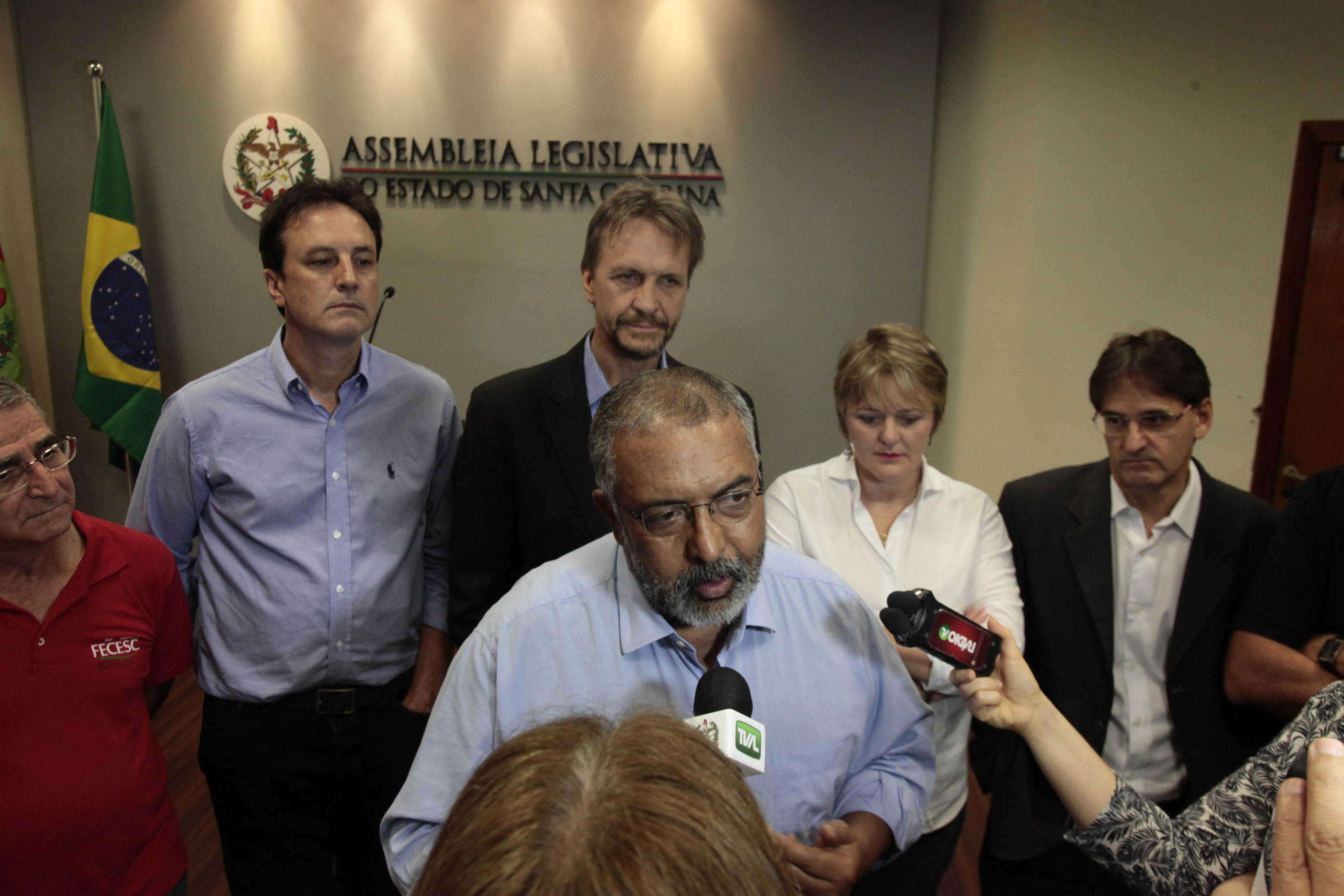 Entrevista Coletiva com Senador Paulo Paim.