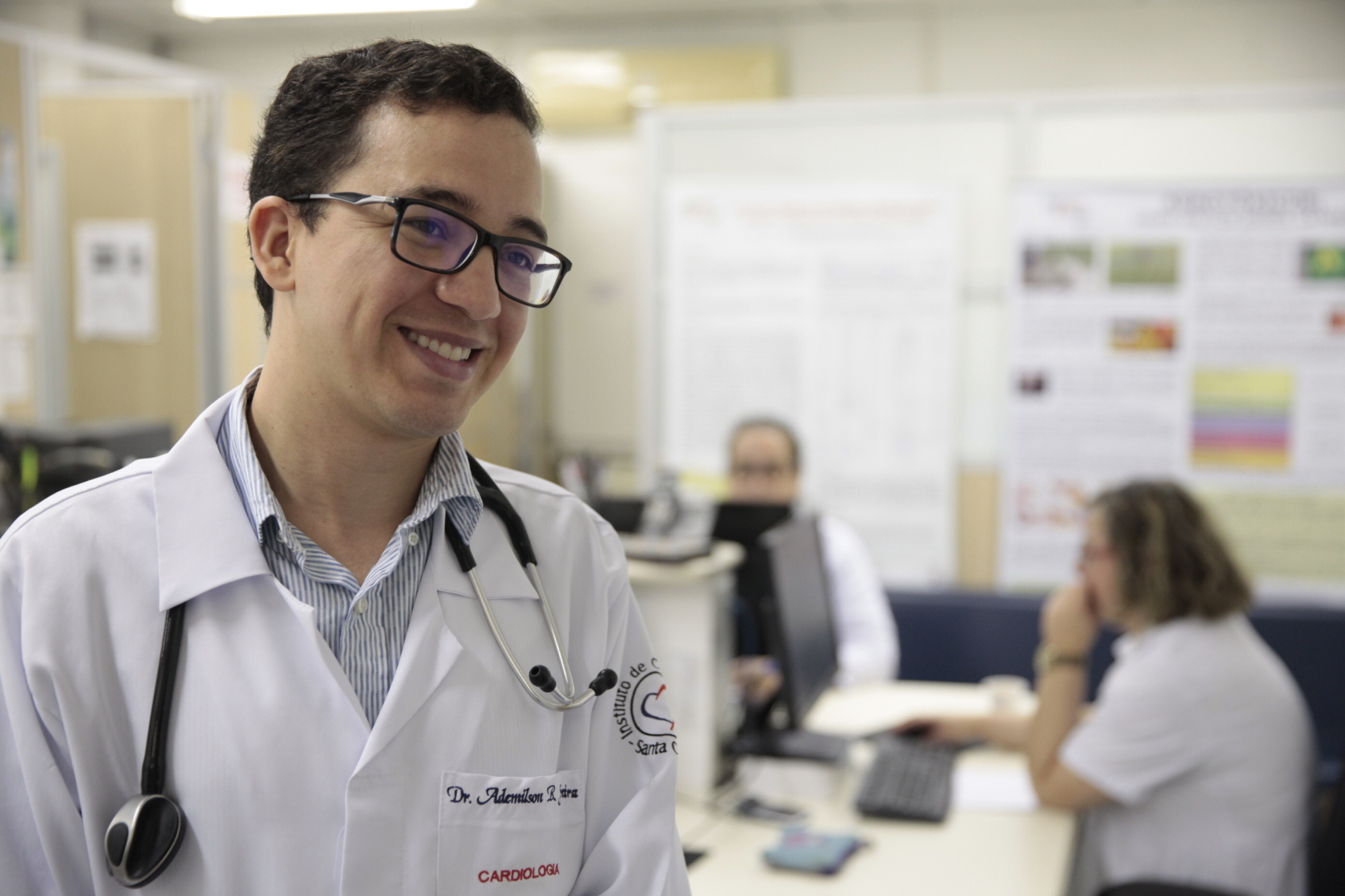 Ademilson Rogério Ferreira, cardiologista, integrante da equipe médica do CIT
