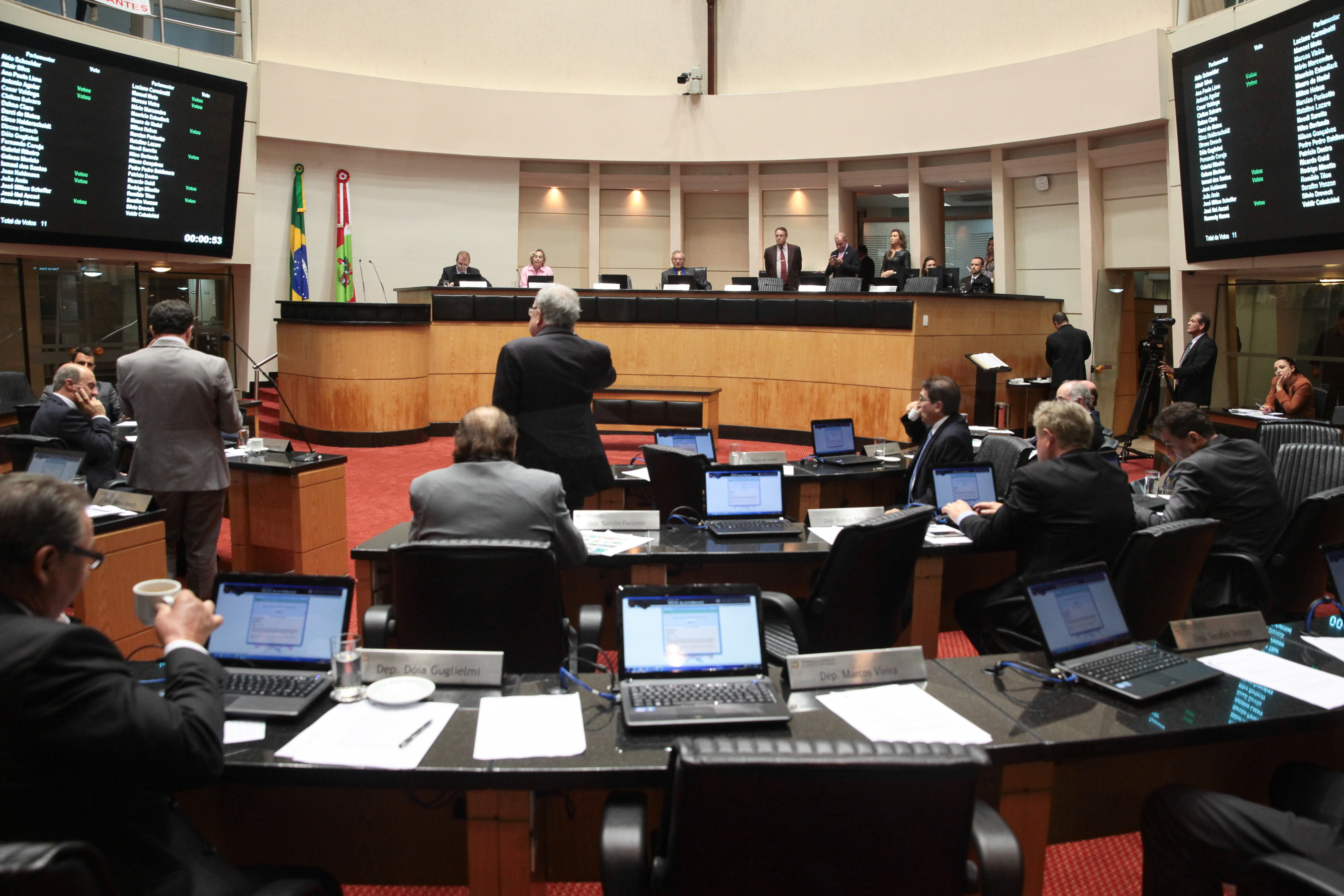 Sessão Ordinária da Assembleia Legislativa do Estado de Santa Catarina.
