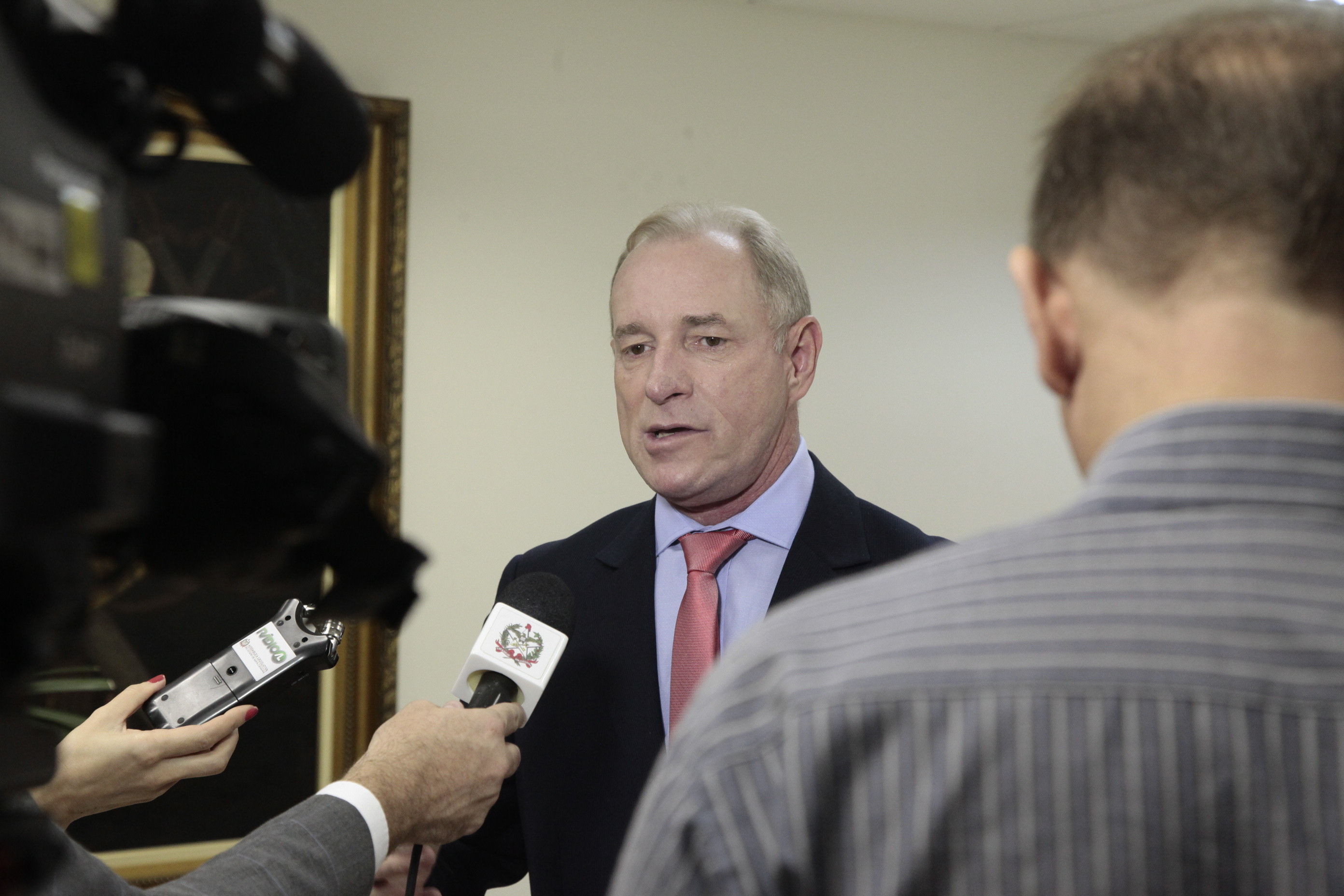 Entrevista Coletiva com o Deputado Aldo Schneider (PMDB)
