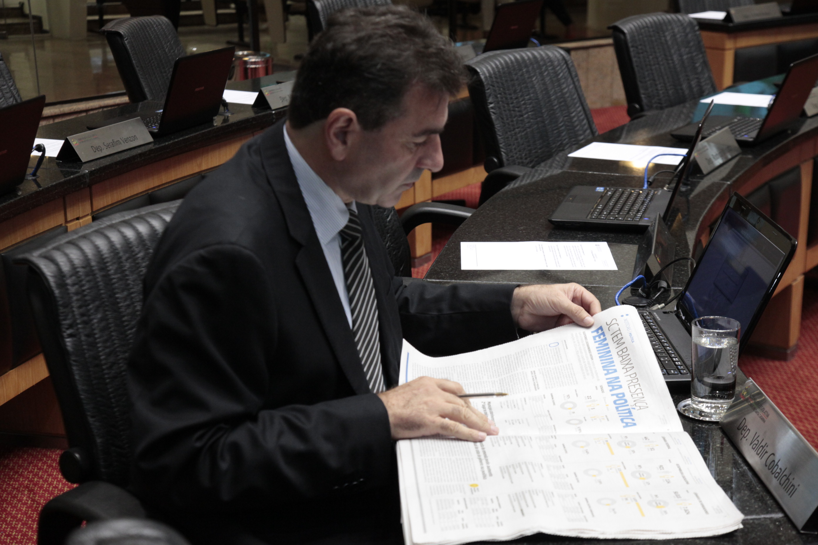 Sessão Ordinária. Deputado Valdir Cobalchini (PMDB)