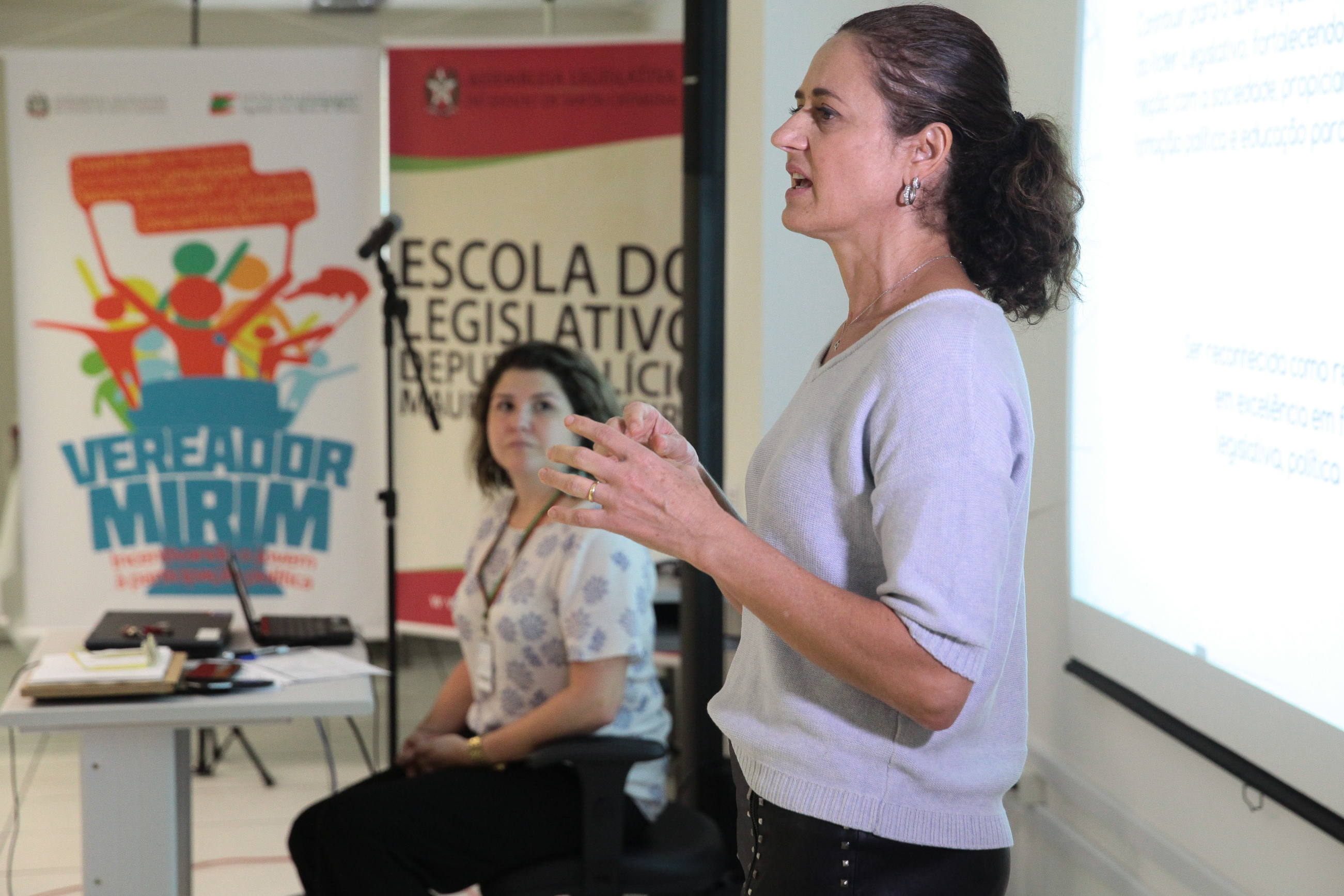 Marlene Fengler, coordenadora da Escola do Legislativo.