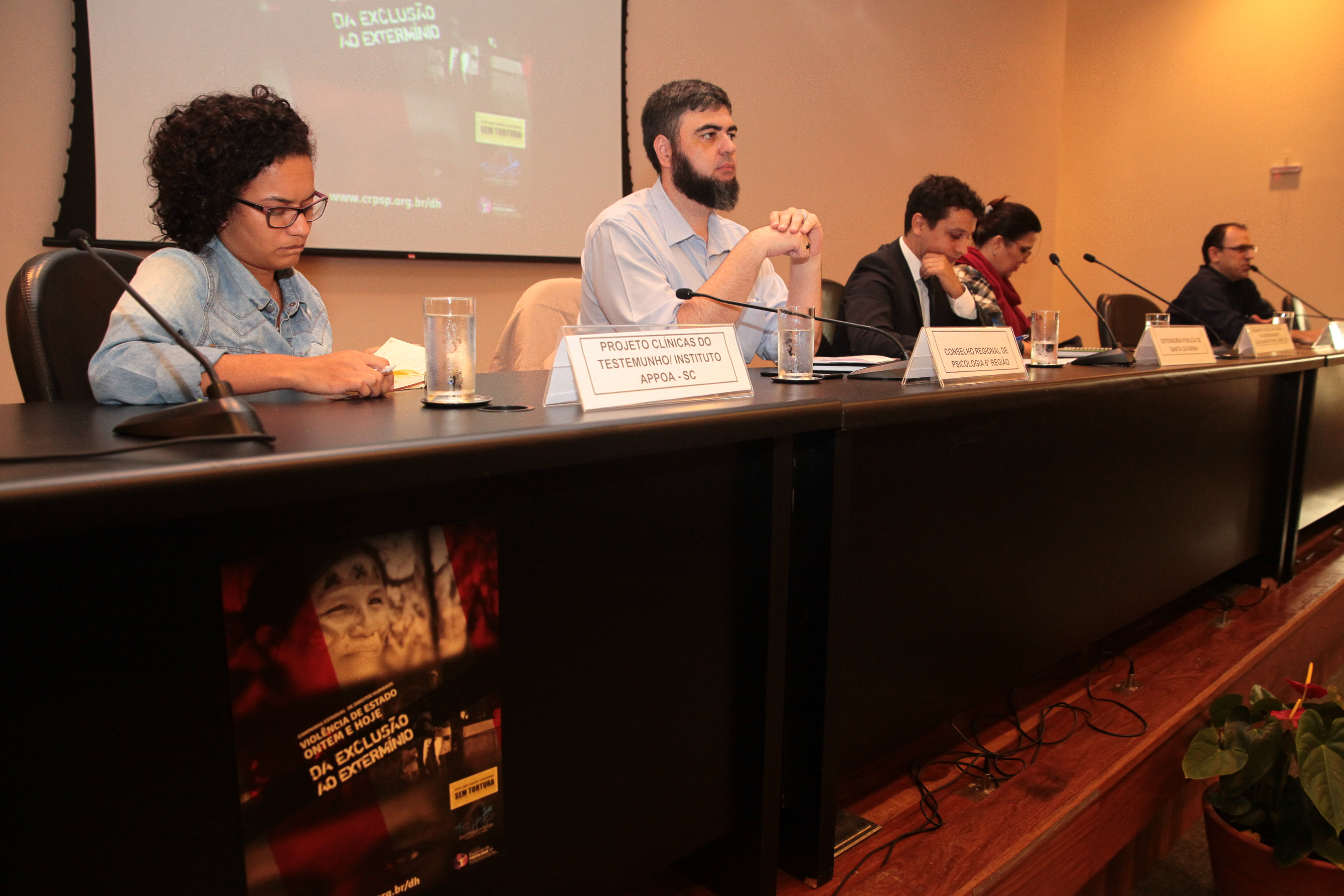 Seminário Violência de Estado ontem e hoje: da exclusão ao extermínio.