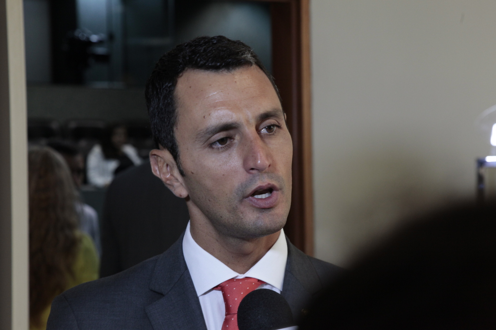 Deputado João Amin, proponente da reunião