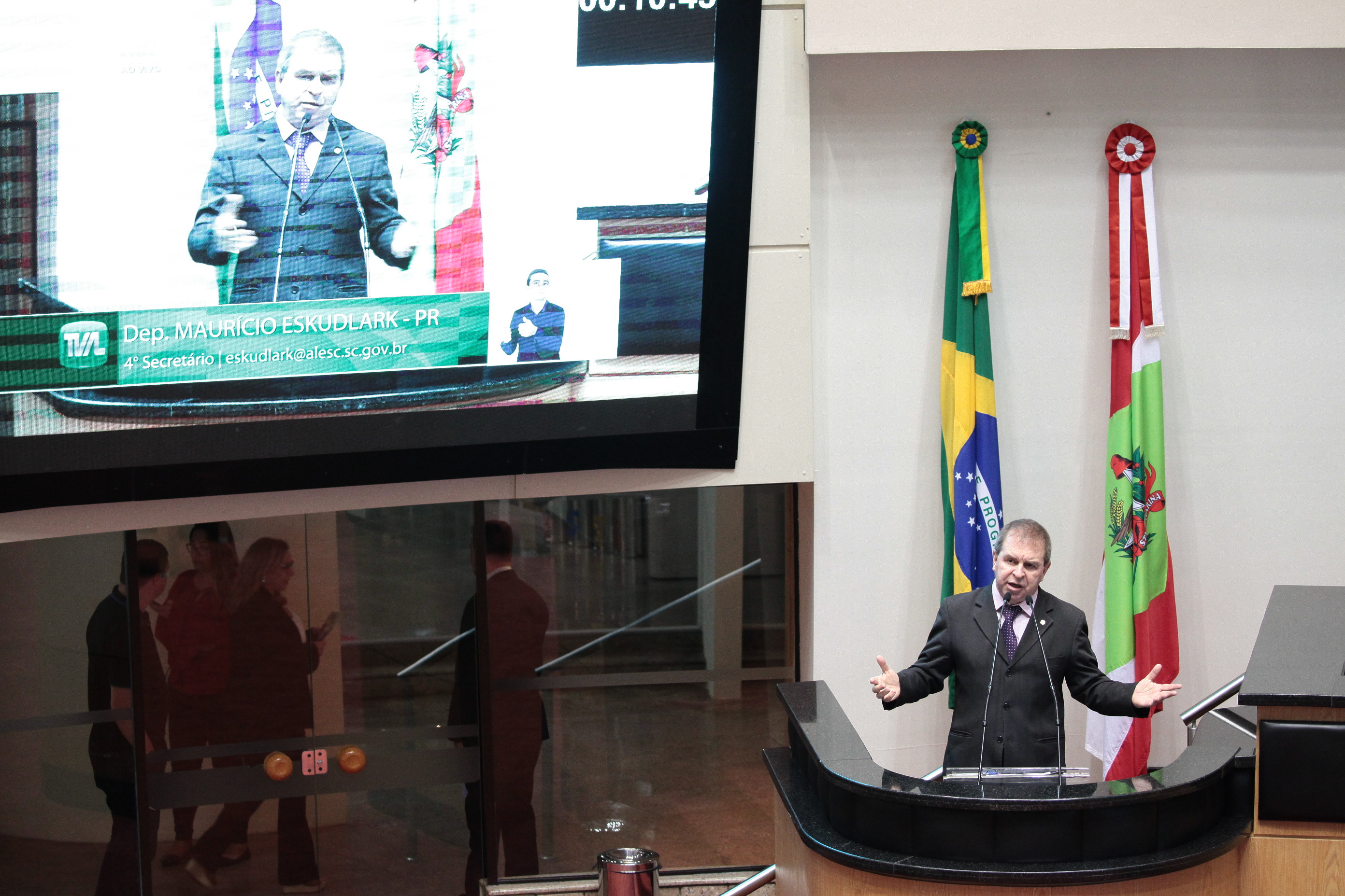 Deputado Mauricio Eskudlark (PR). Sessão Ordinária.