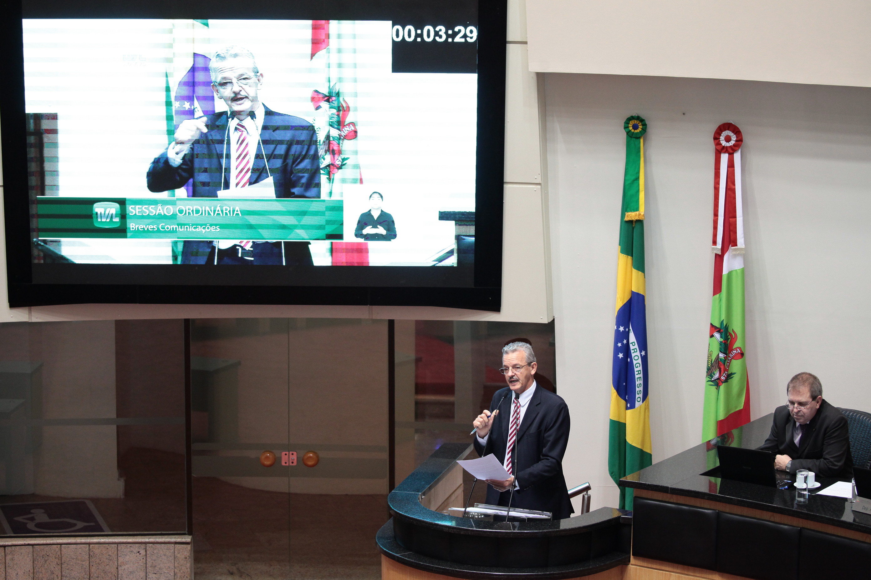Deputado Dirceu Dresch (PT).  Sessão Ordinária.