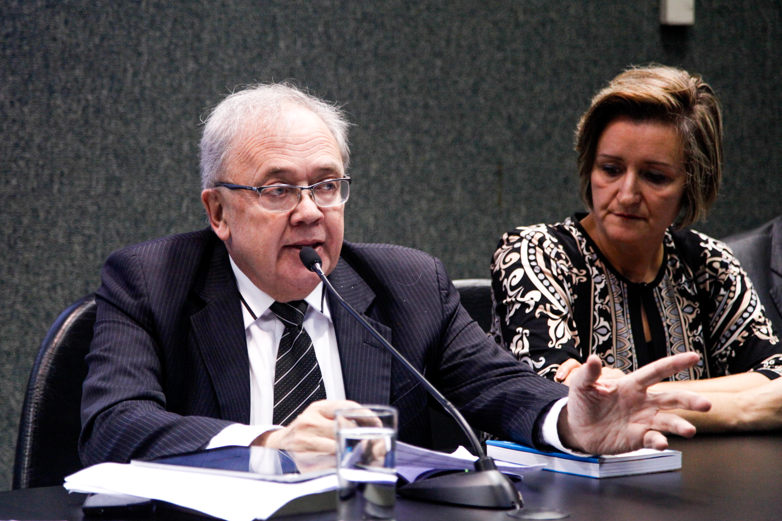 Deputado Fernando Coruja (PMDB). Comissão de Saúde Promove Audiência Pública Sobre a Divulgação na Internet da Lista de Atendimento do SUS.