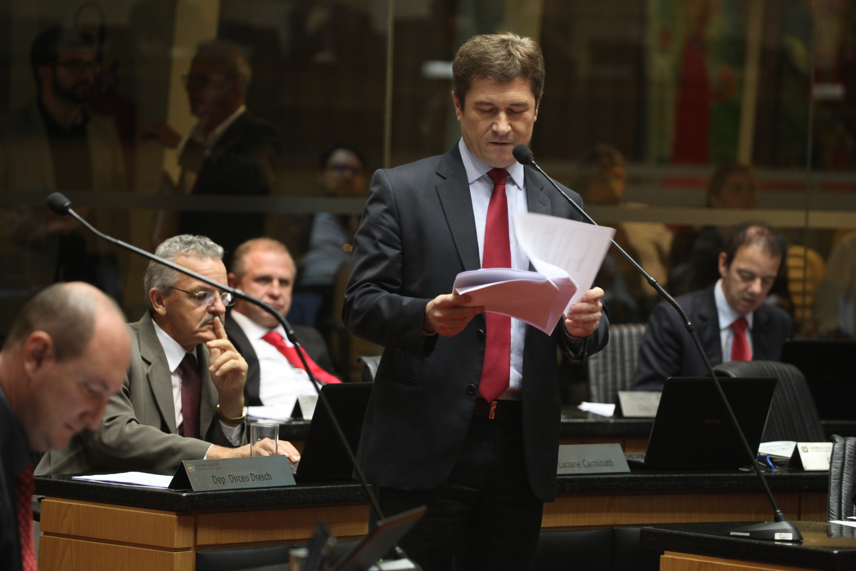 Sessão Ordinária. Deputado José Nei Ascari (PSD) - Foto: Miriam Zomer