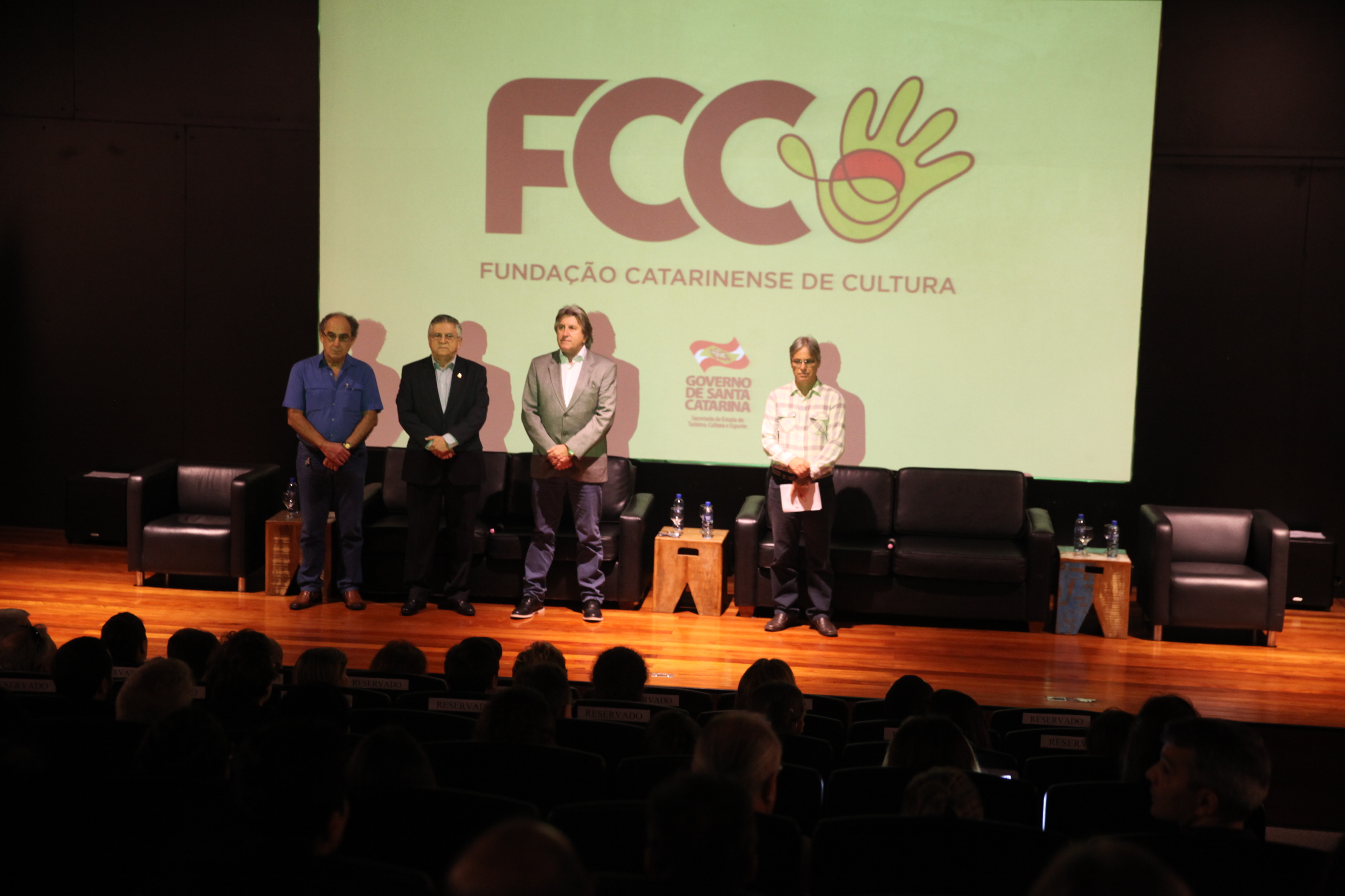 Solenidade de Lançamento Edital Elisabete Anderle.