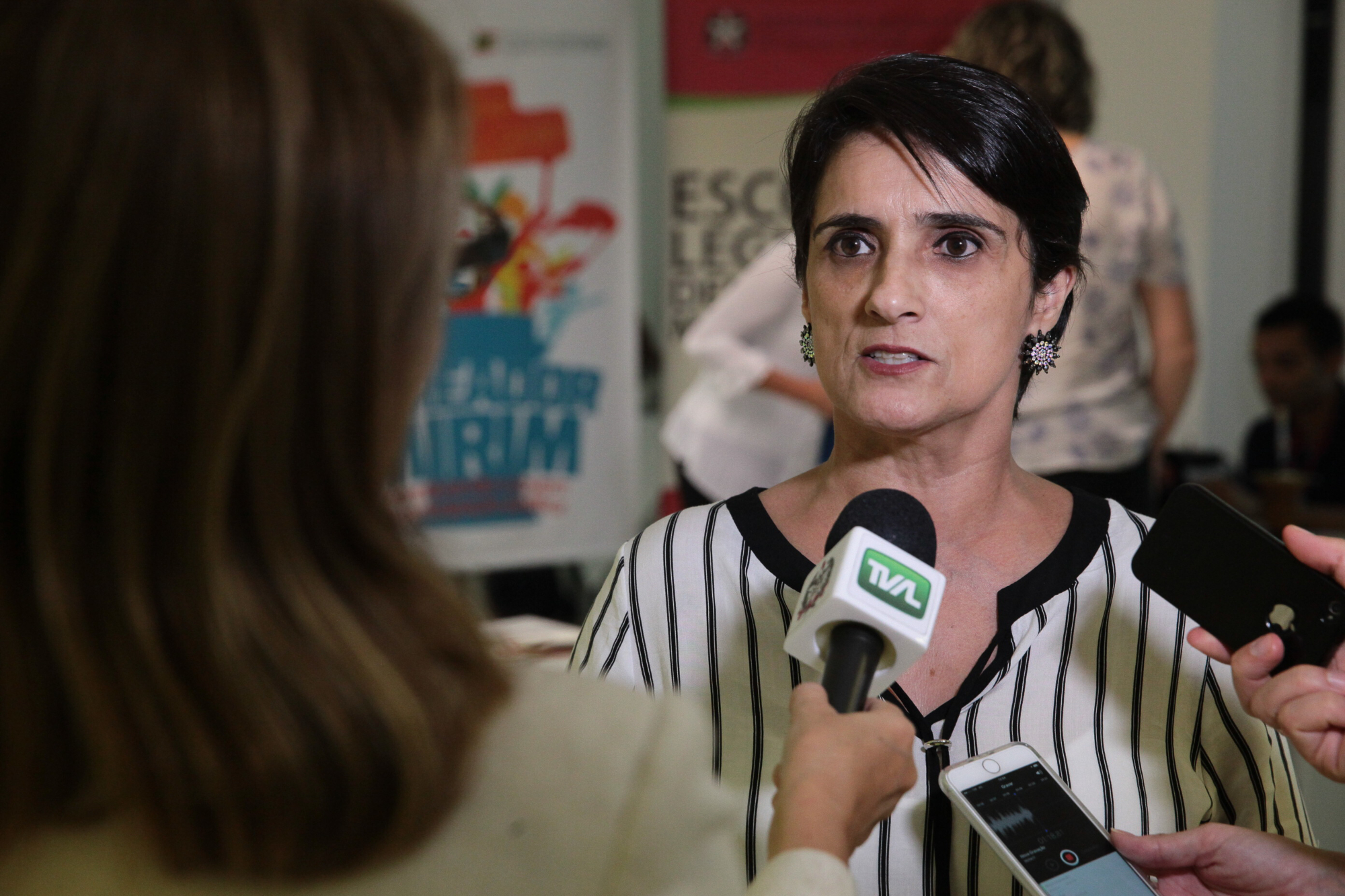 Léa Medeiros, gestora do núcleo Educação para a Cidadania