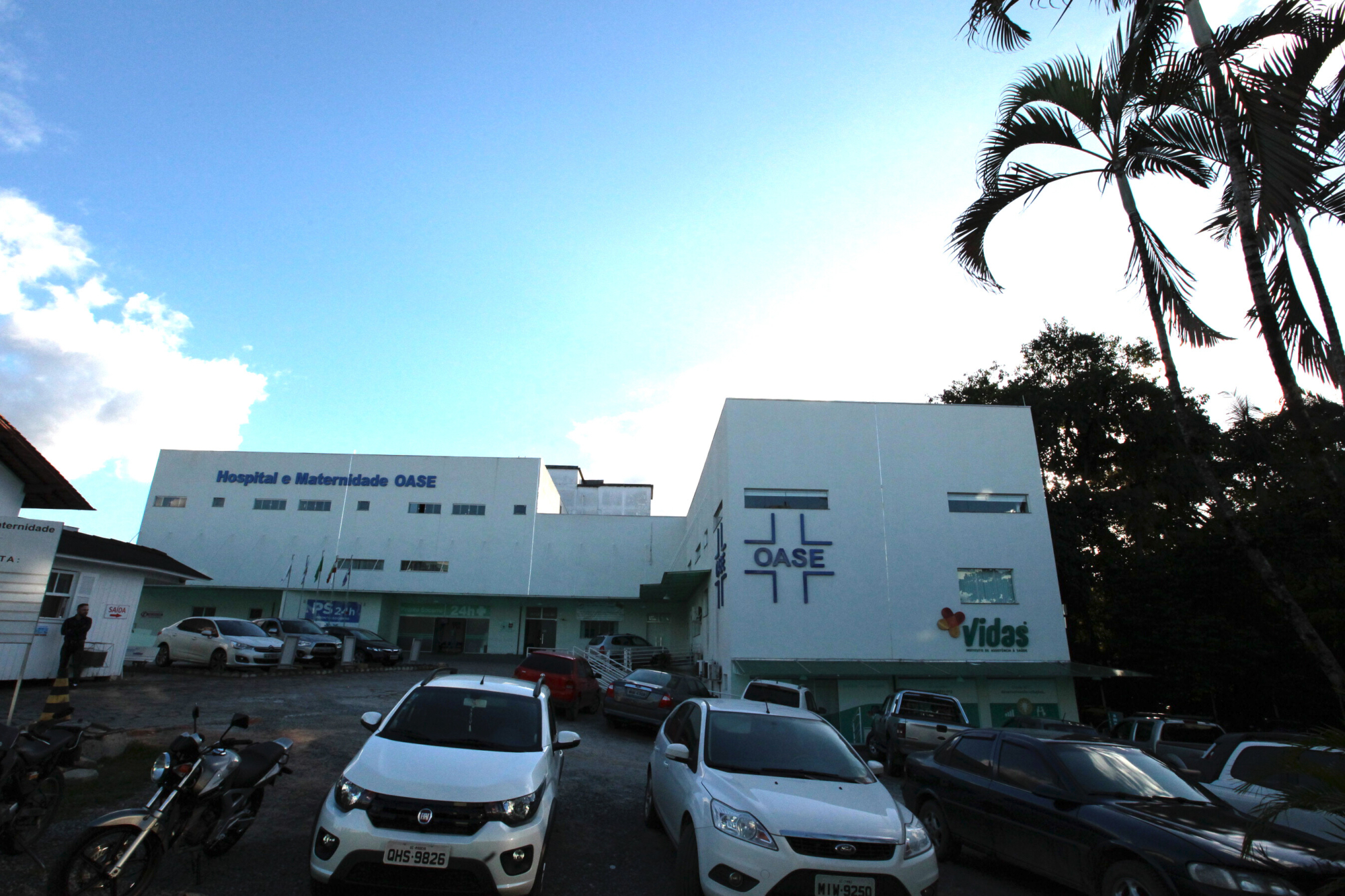 Hospital e Maternidade Oase, em Timbó