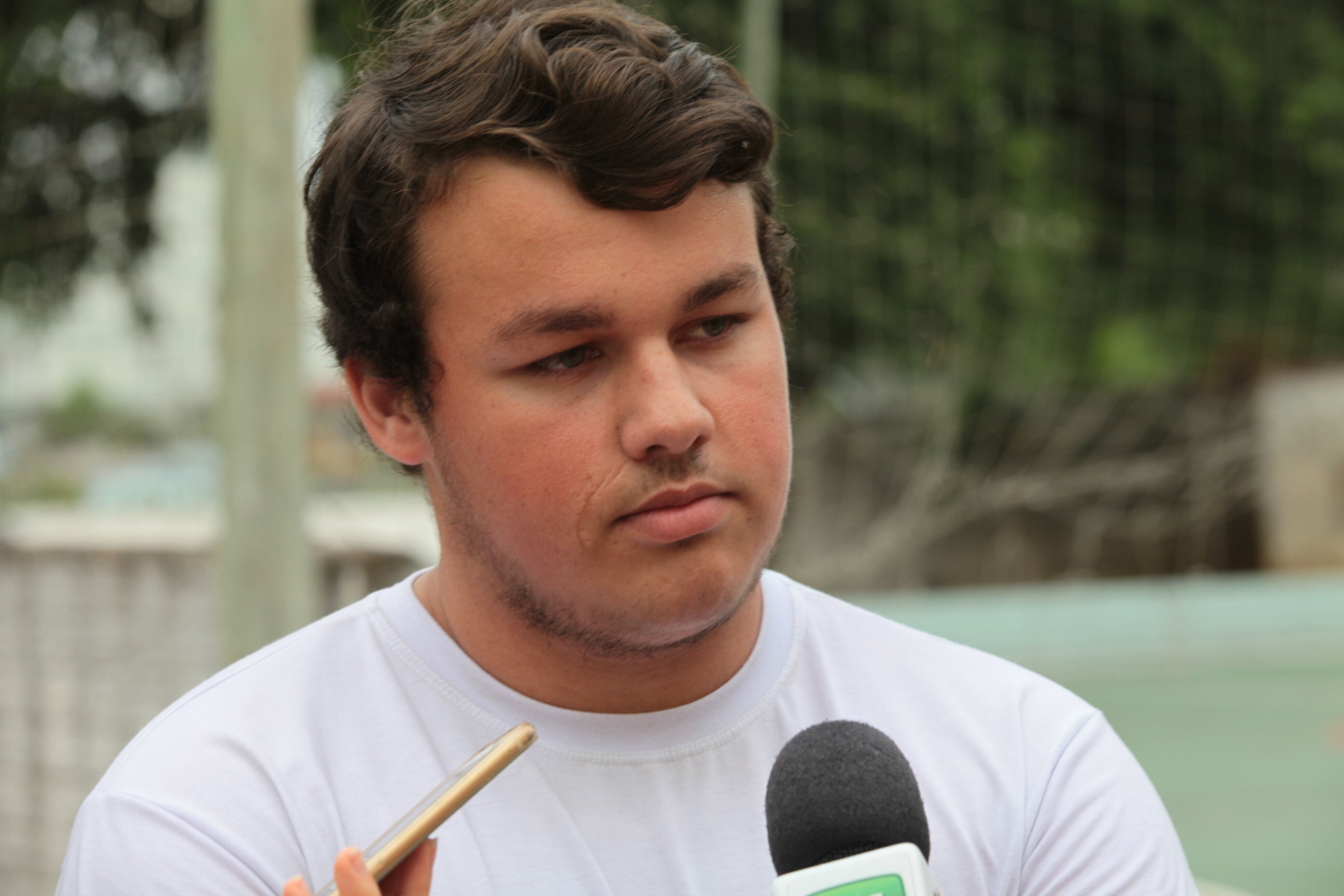Mateus Freitas de Souza, candidato a jovem deputado.