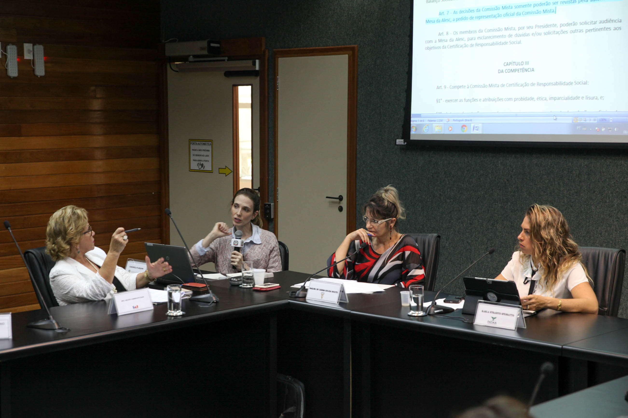 Reunião da Comissão Mista de Certificação de Responsabilidade Social