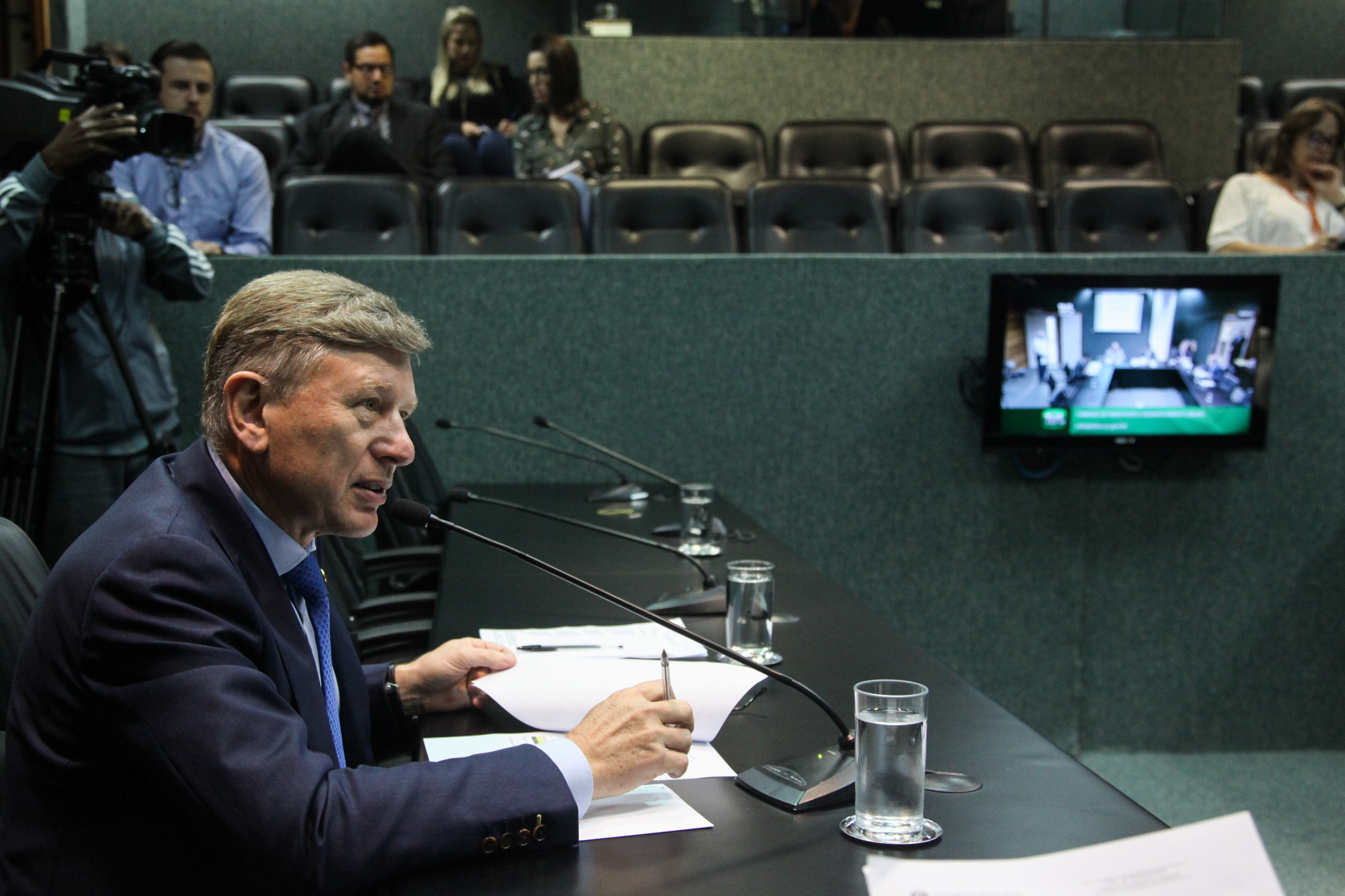 Deputado Milton Hobus (PSD). Comissão de Transportes e Desenvolvimento Urbano.