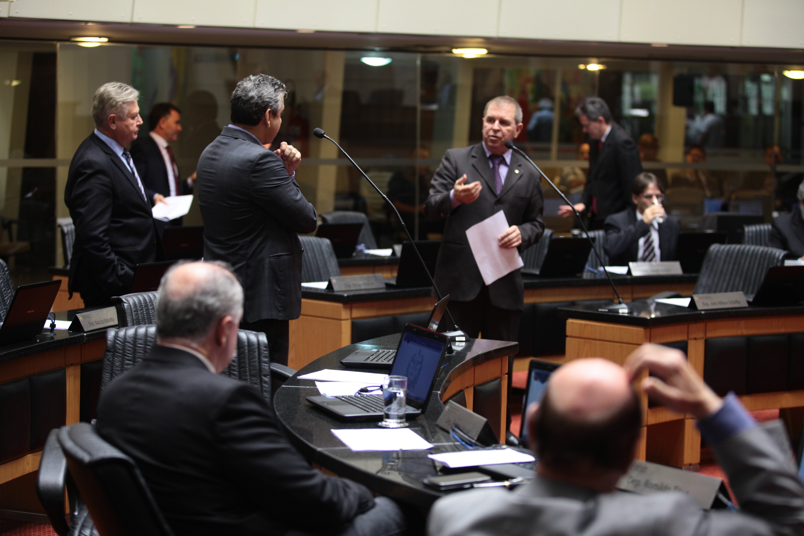Sessão Ordinária da Assembleia Legislativa do Estado de Santa Catarina. Foto: Miriam Zomer.