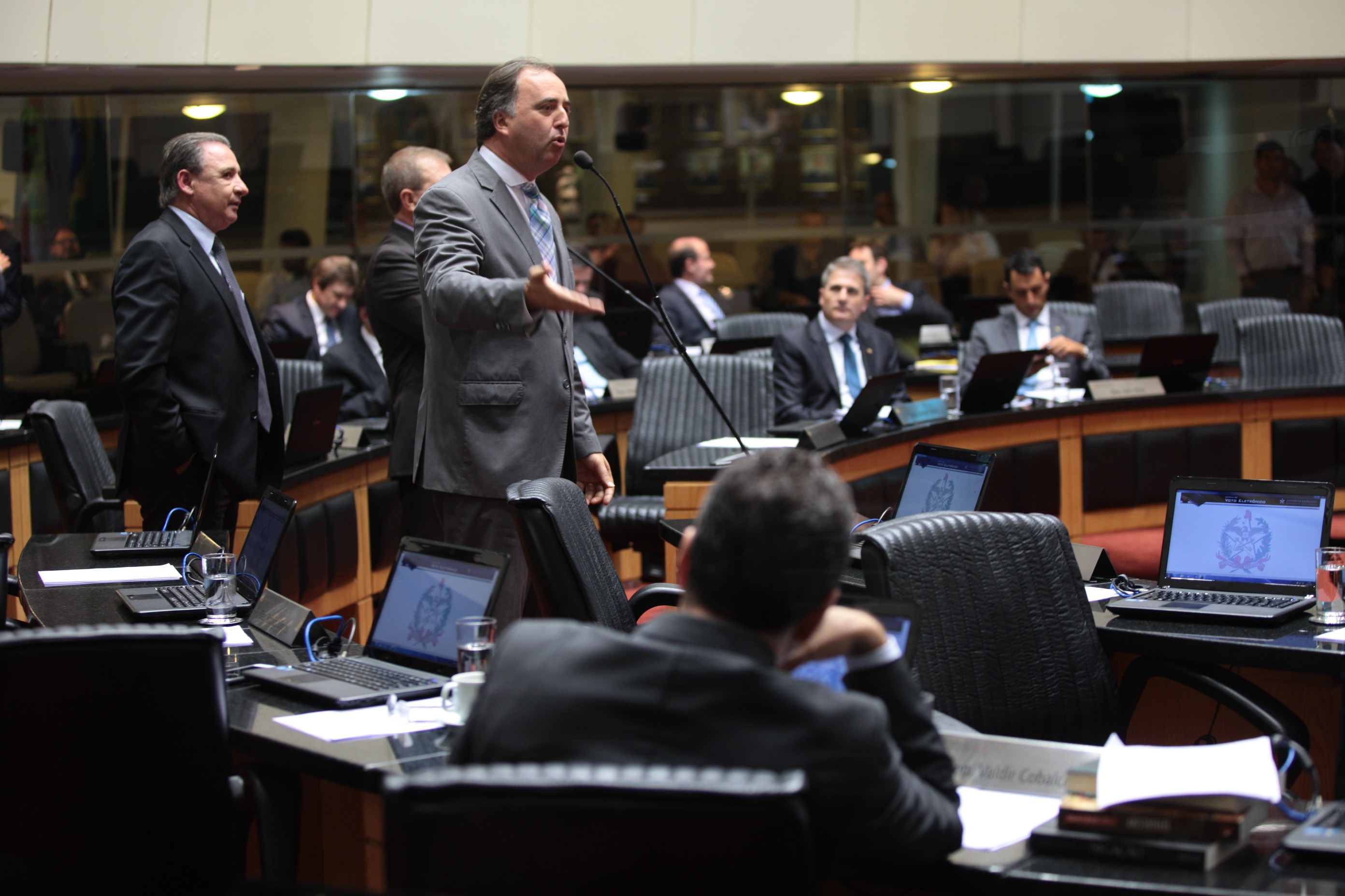 Sessão Ordinária da Assembleia Legislativa do Estado de Santa Catarina. Foto: Miriam Zomer.