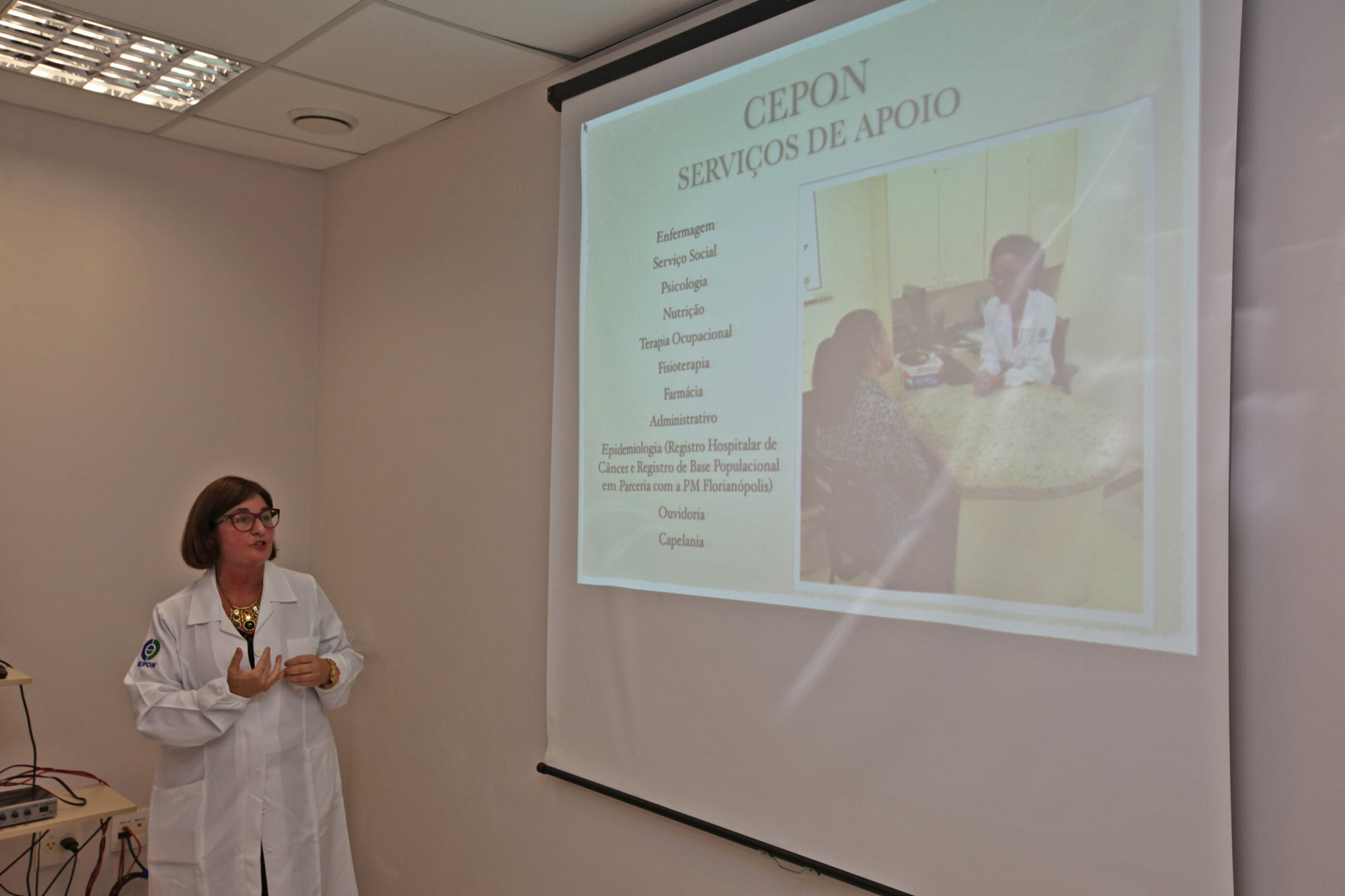 Maria Tereza Evangelista Schoeller, diretora do Cepon