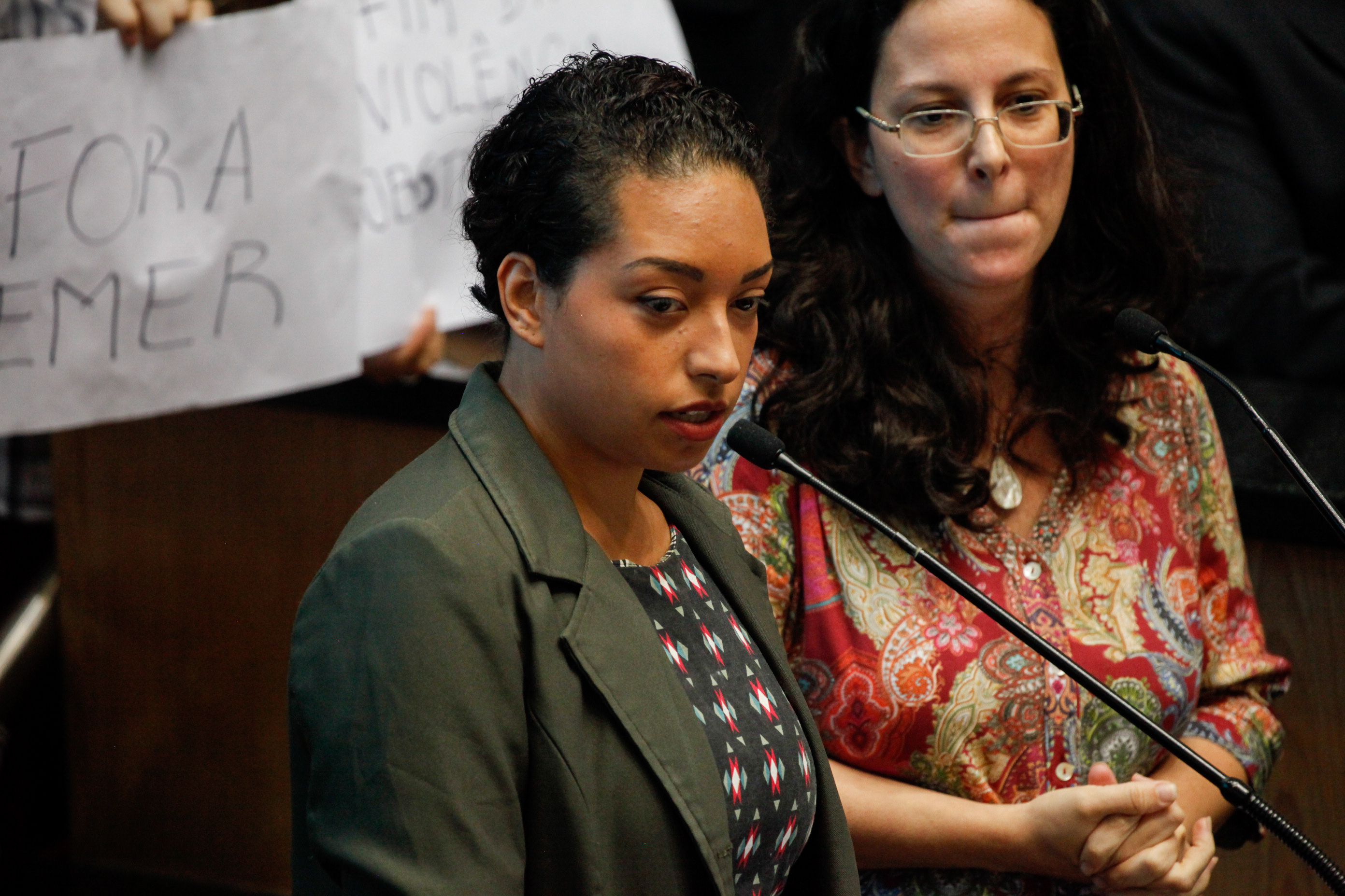 Coletivos de Mulheres Apresentam Manifesto (Mãenifesto) no Plenário da Alesc. Foto: Vitor Shimomura / Agência AL