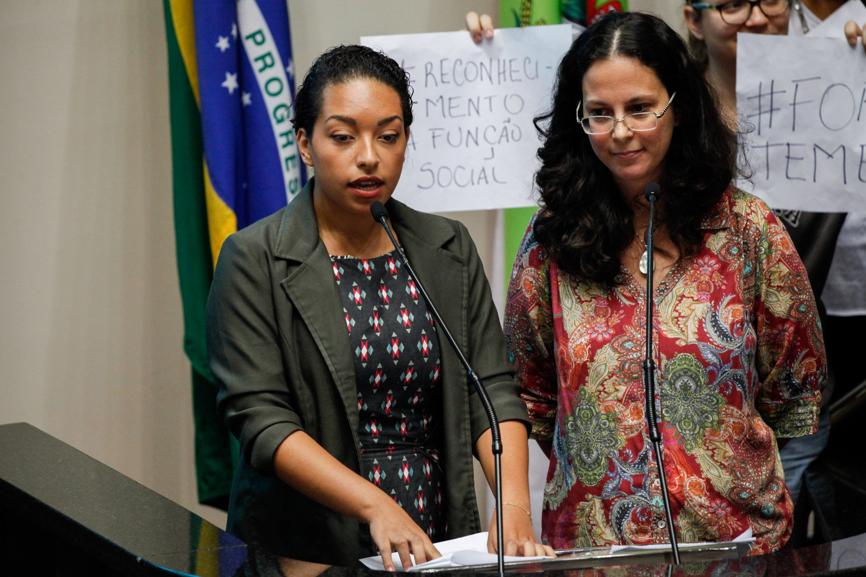 Coletivos de Mulheres Apresentam Manifesto (Mãenifesto) no Plenário da Alesc. Foto: Vitor Shimomura / Agência AL