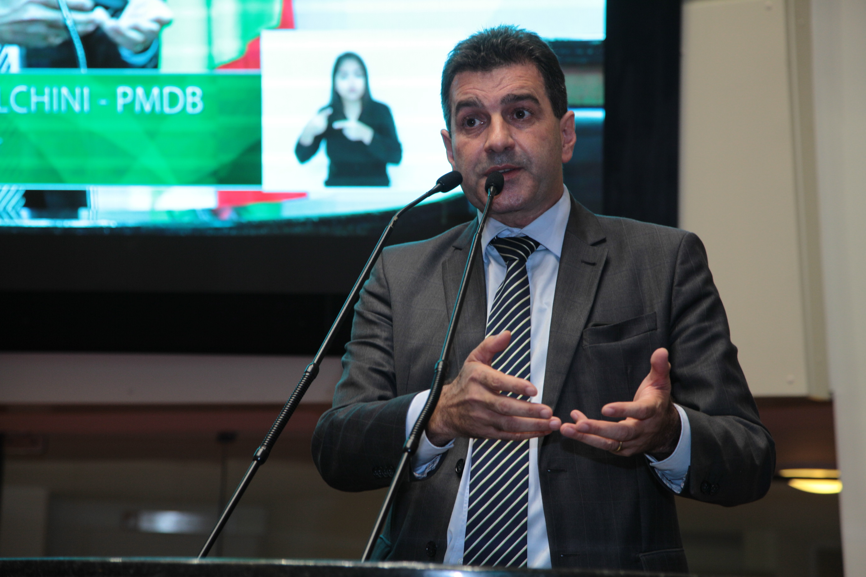 Sessão Ordinária. Deputado Valdir Cobalchini (PMDB)