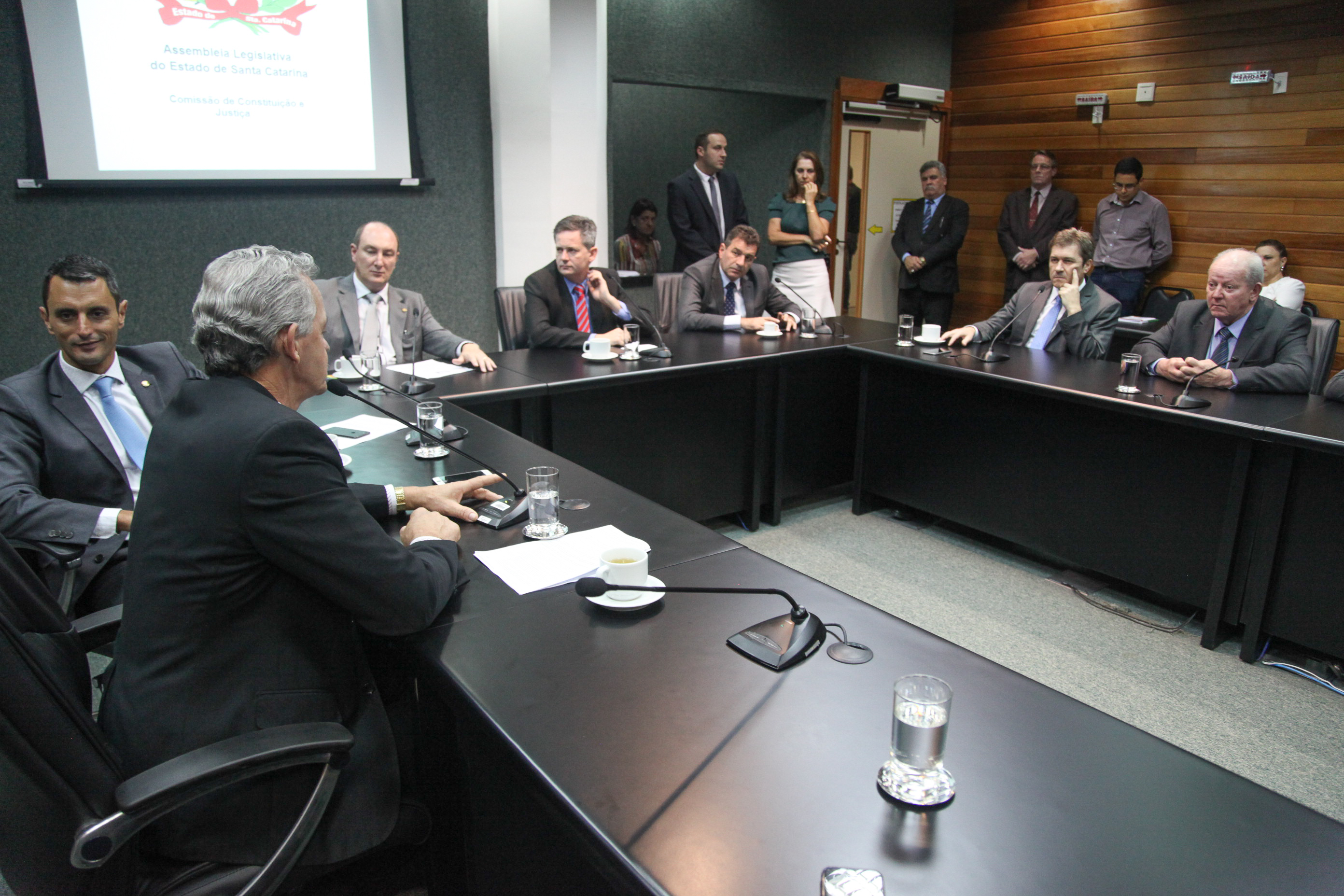 Reunião da Comissão de Constituição e Justiça.