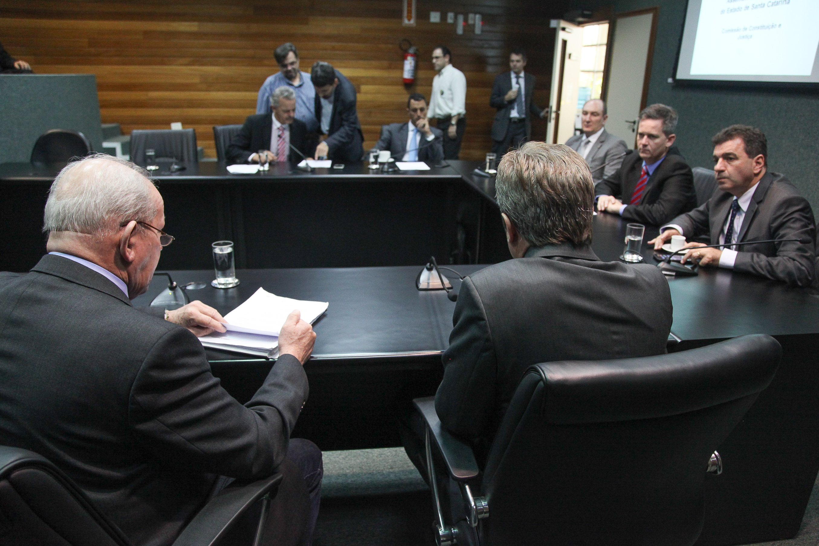 Reunião da Comissão de Constituição e Justiça.