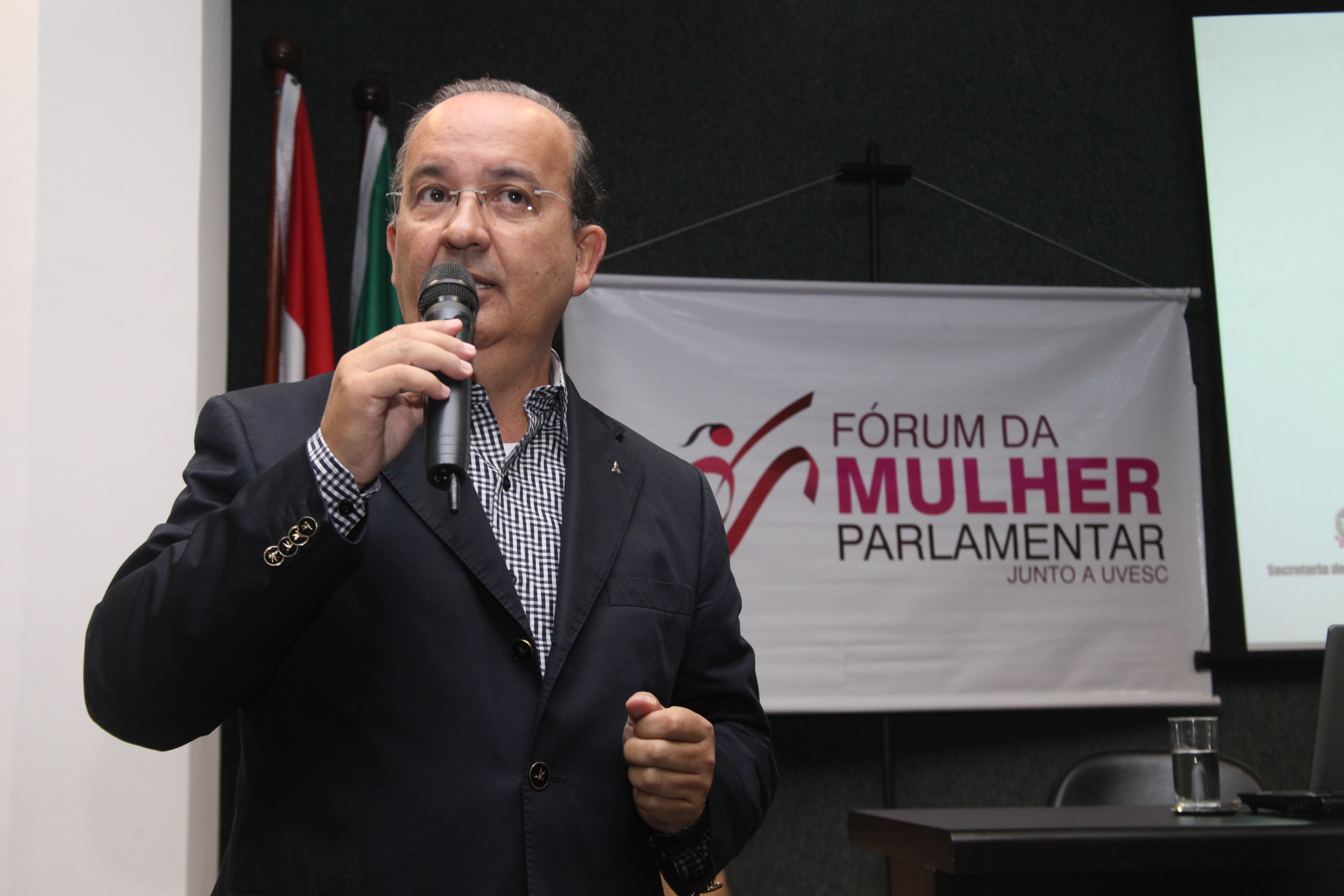 Deputado Federal Jorginho Melo. VIII Encontro de Mulheres Parlamentares. Foto: Fábio Queiroz / Agência AL