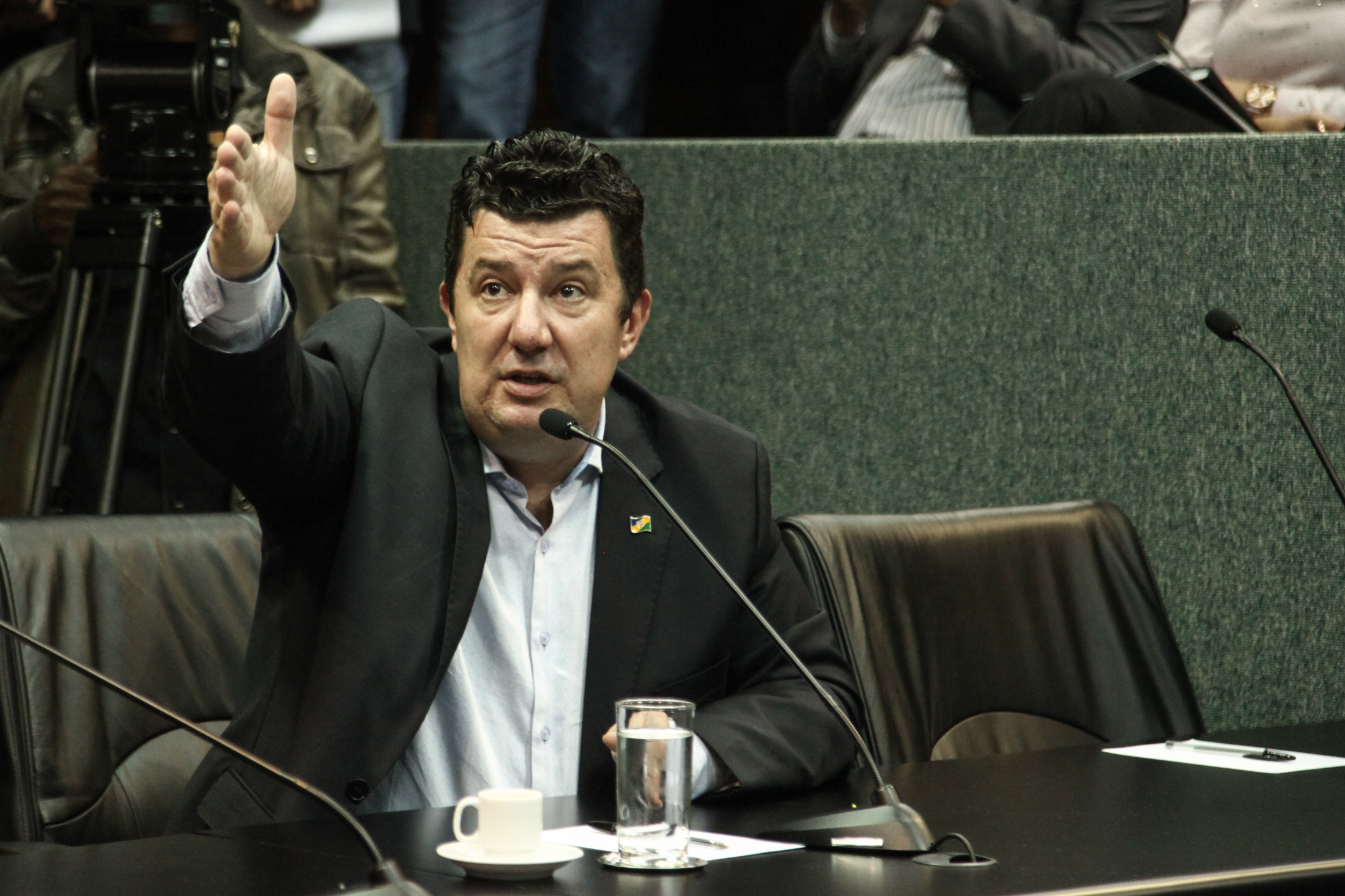 Ramon Wollinger - Prefeito de Biguaçu. Comissão de Transporte e Desenvolvimento Urbano.